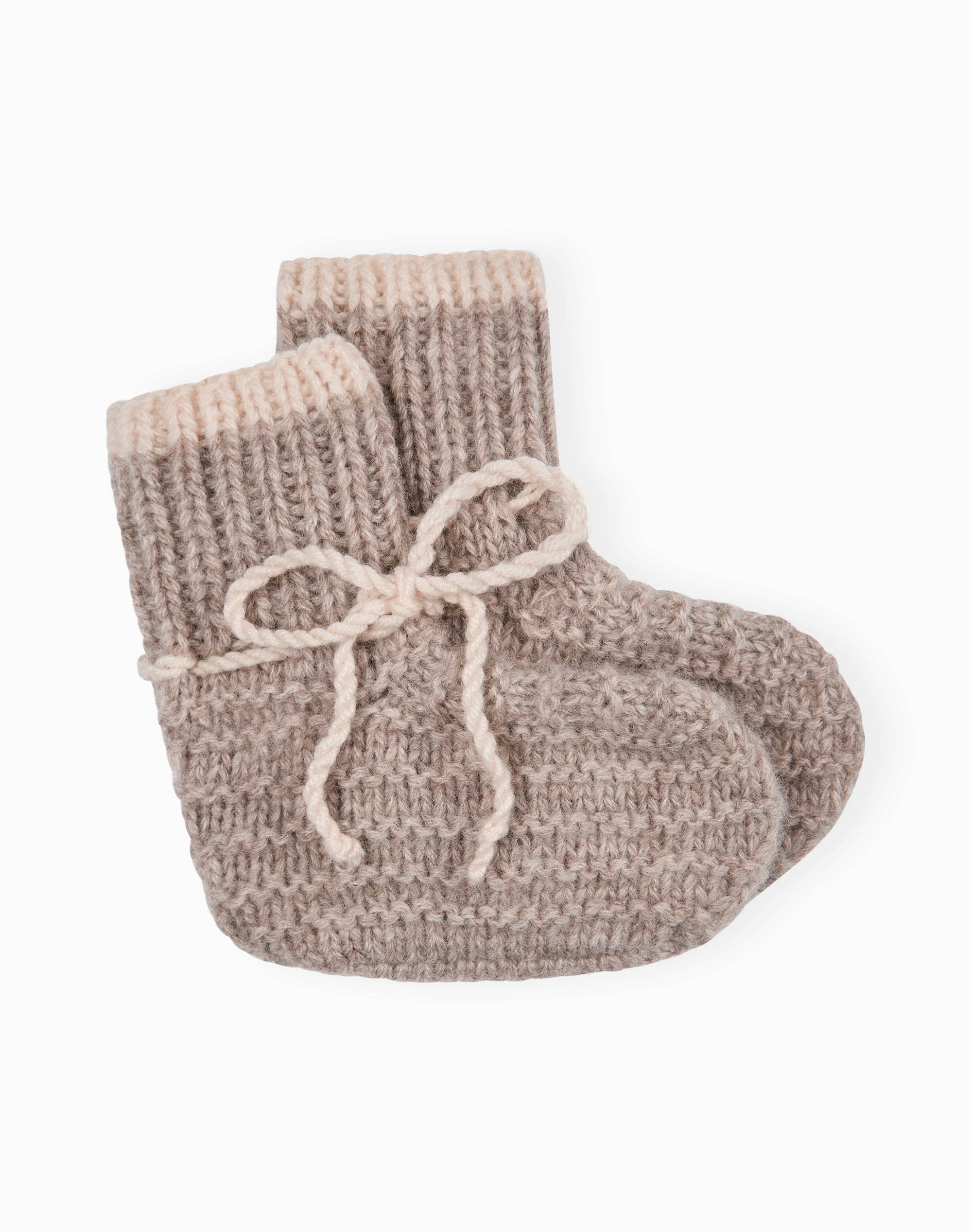 Cashmere Hand Knit Bootees