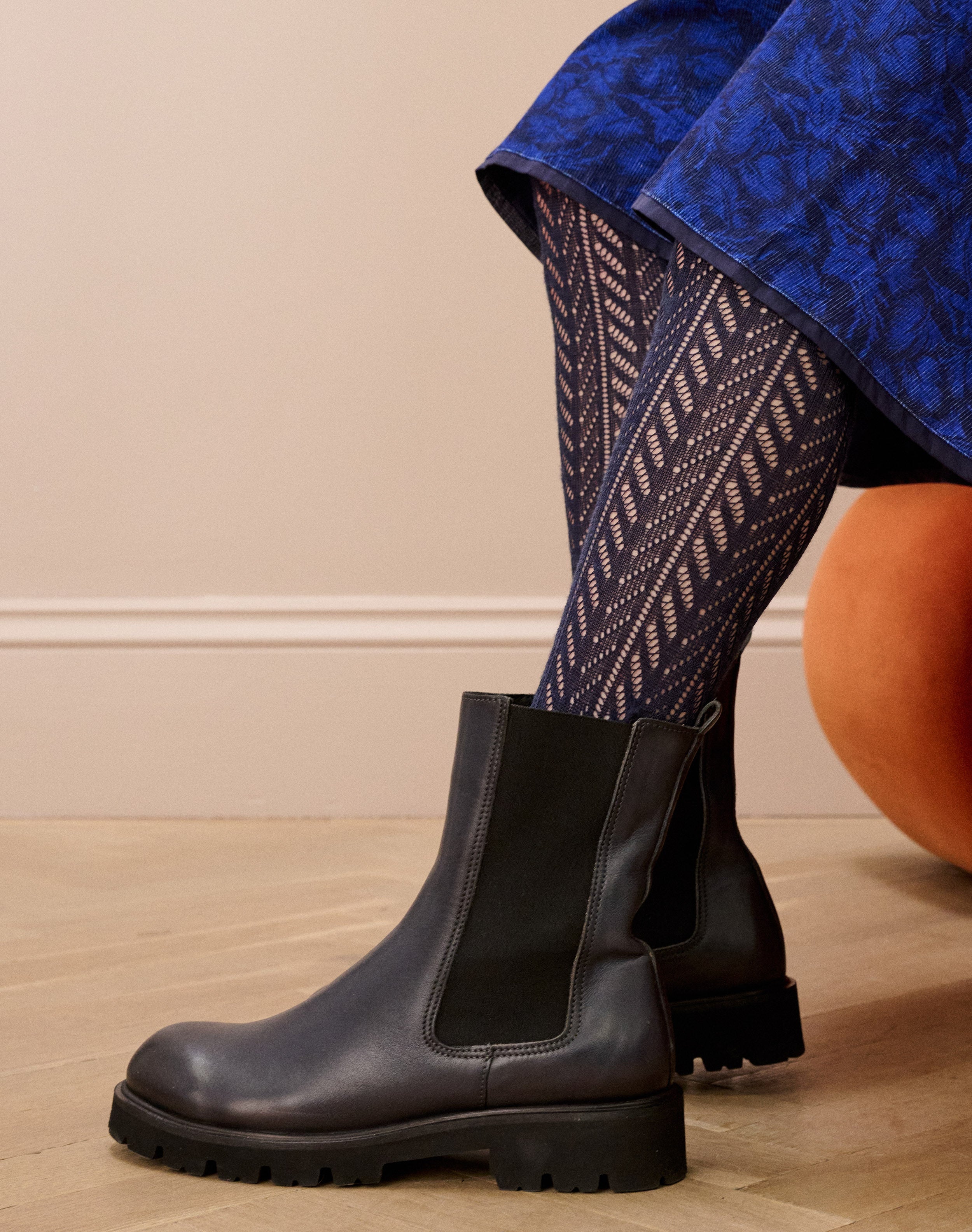 Merino Wool Lace Tights