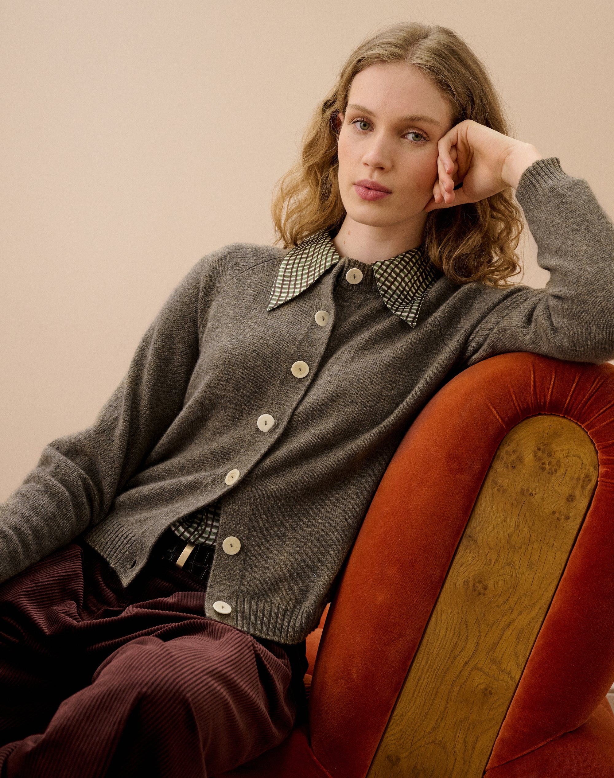 Cashmere Contemporary Cardigan