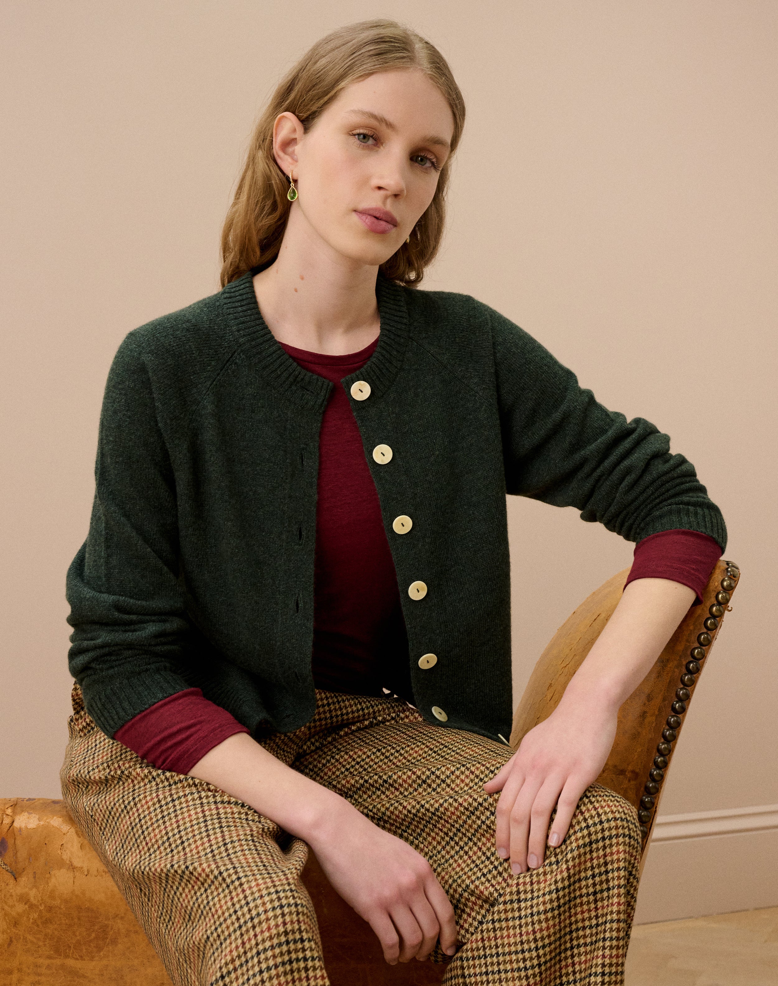 Cashmere Contemporary Cardigan