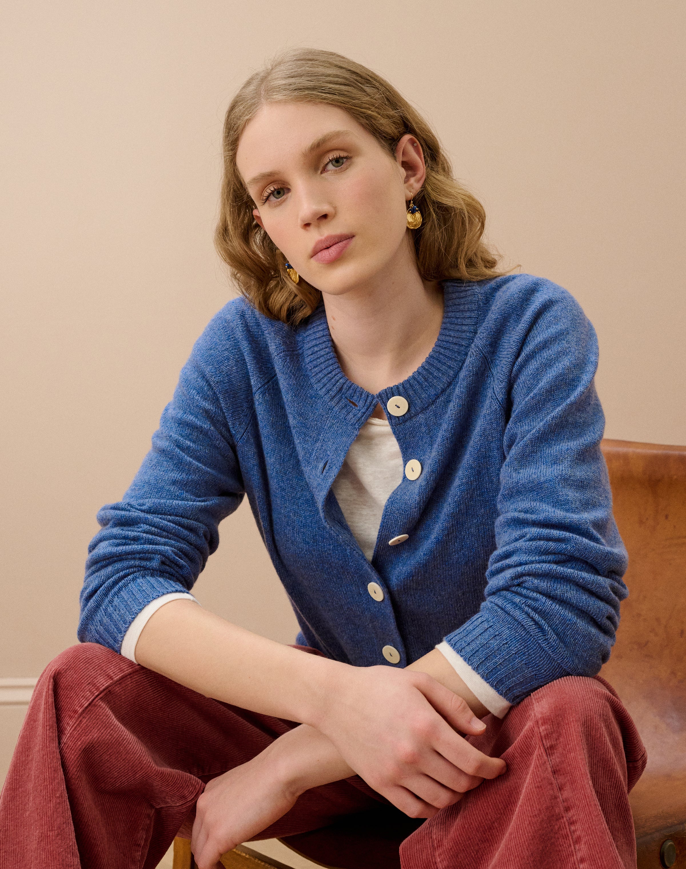 Cashmere Contemporary Cardigan