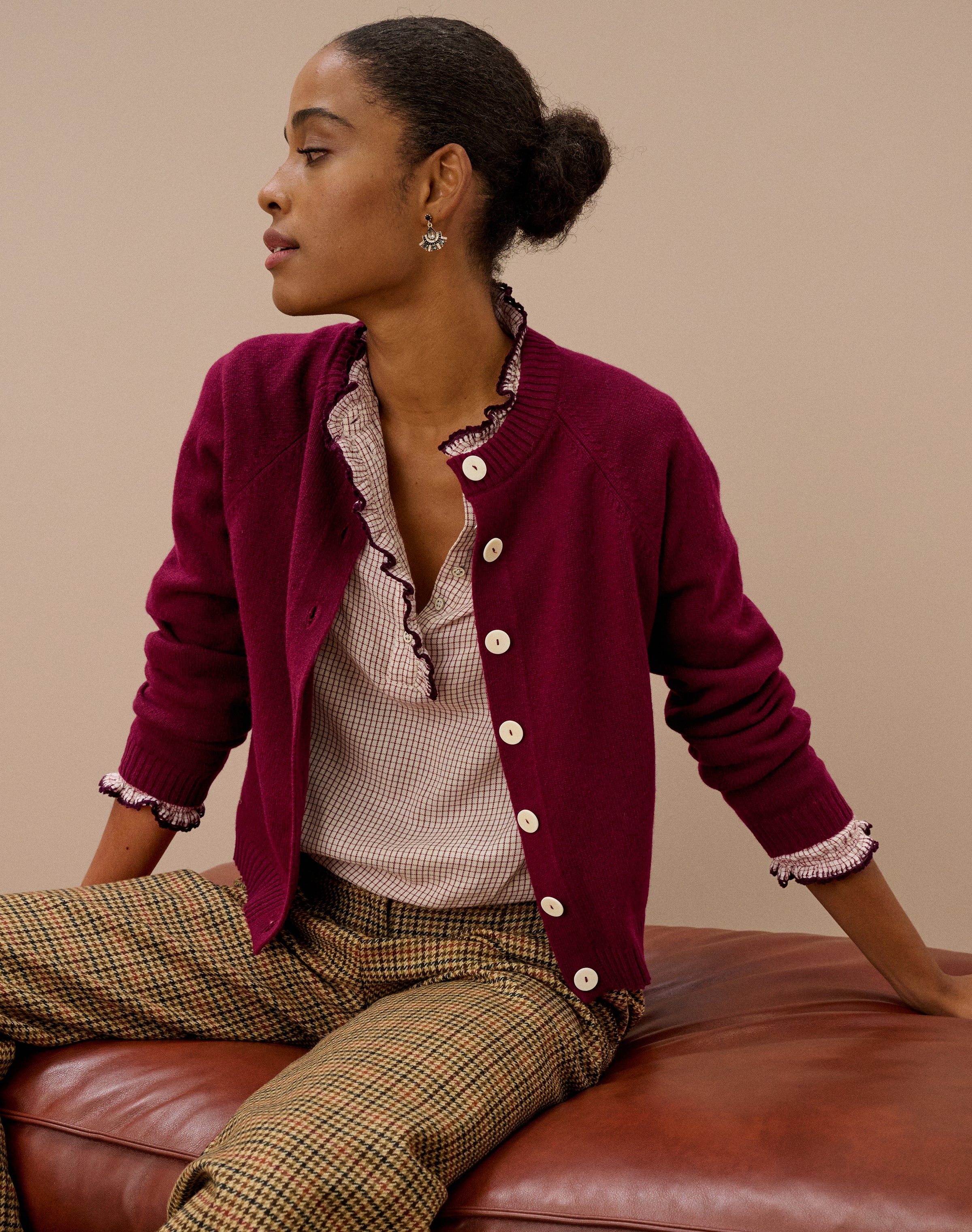 Cashmere Contemporary Cardigan