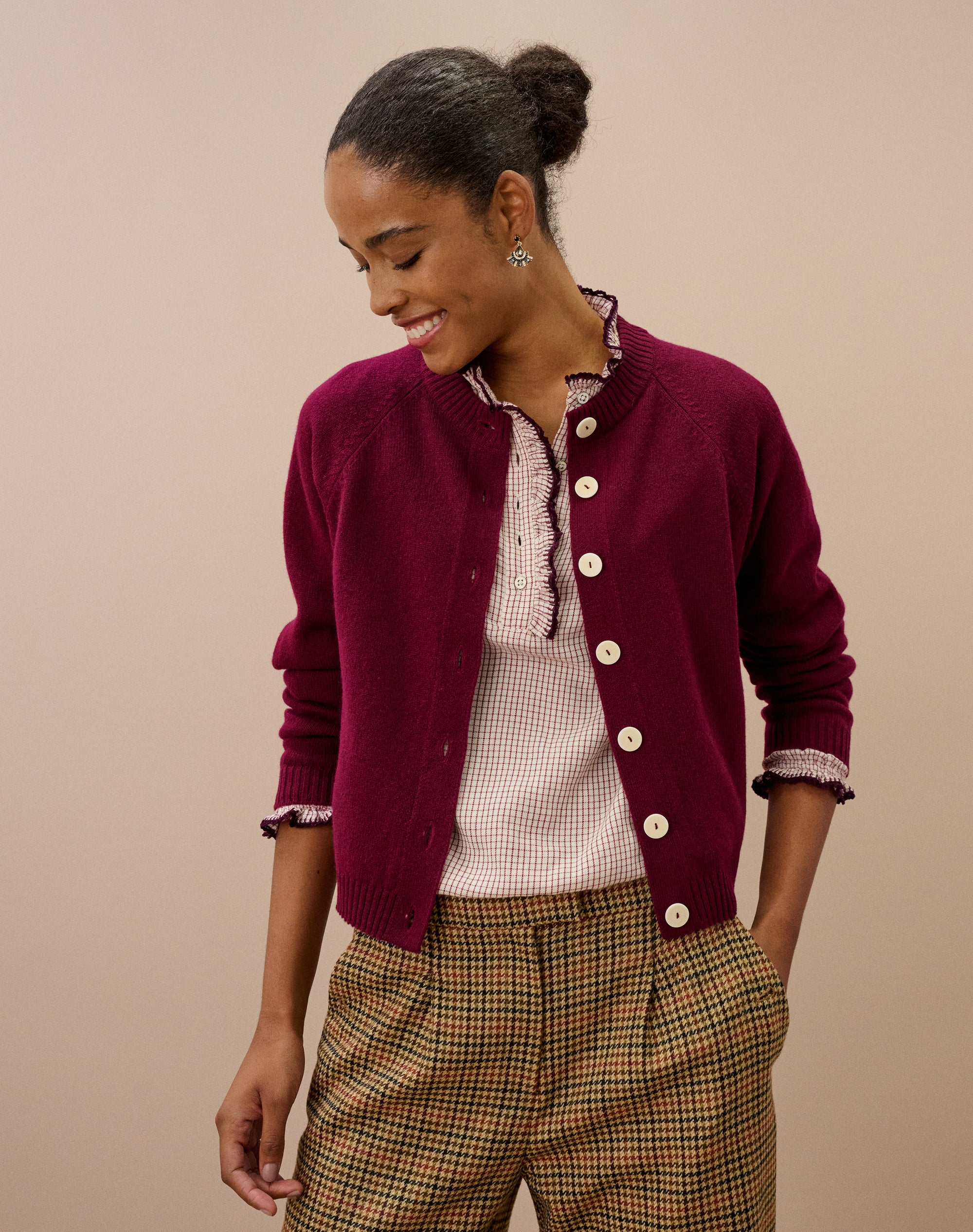 Cashmere Contemporary Cardigan