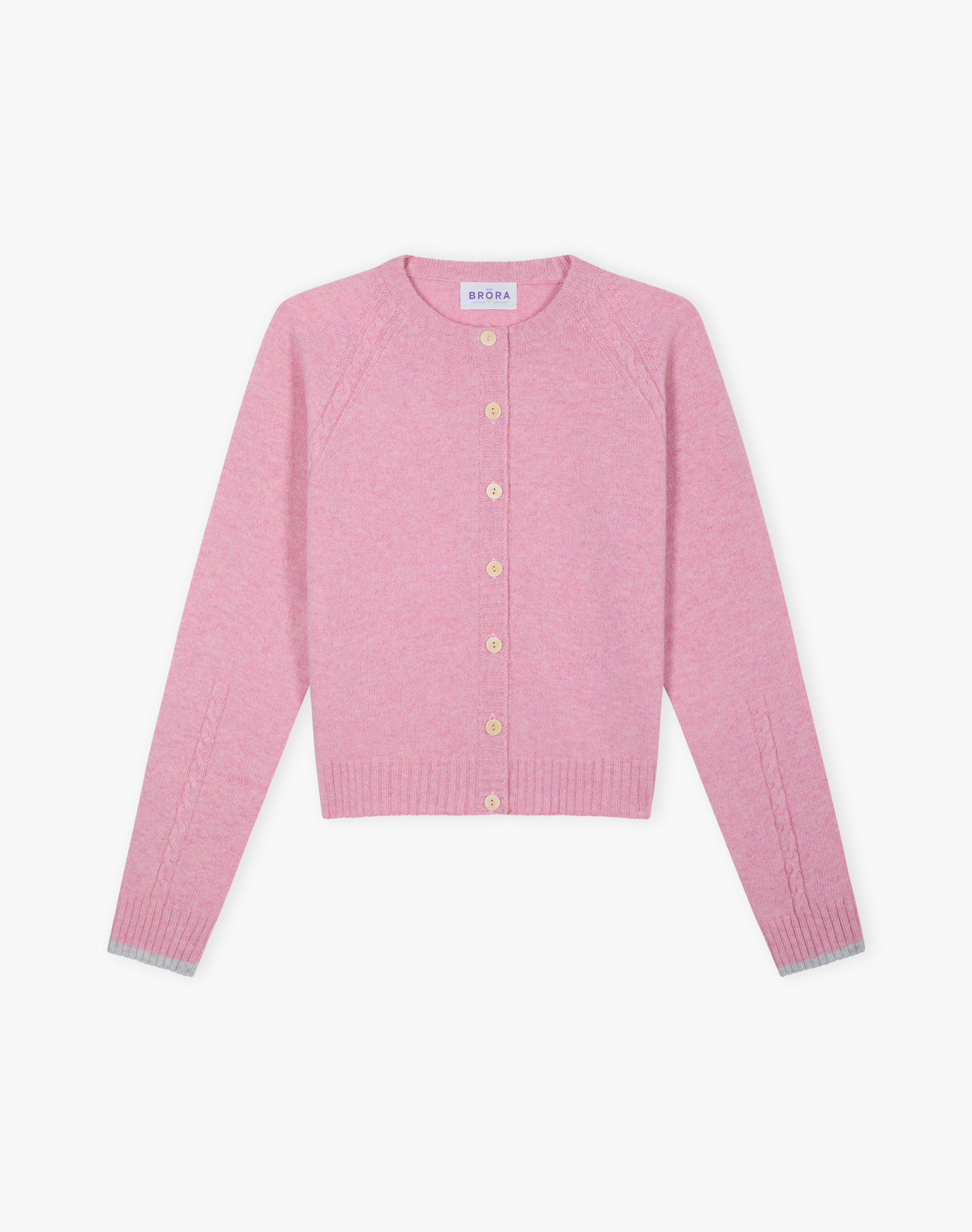 Cashmere Cable Cardigan