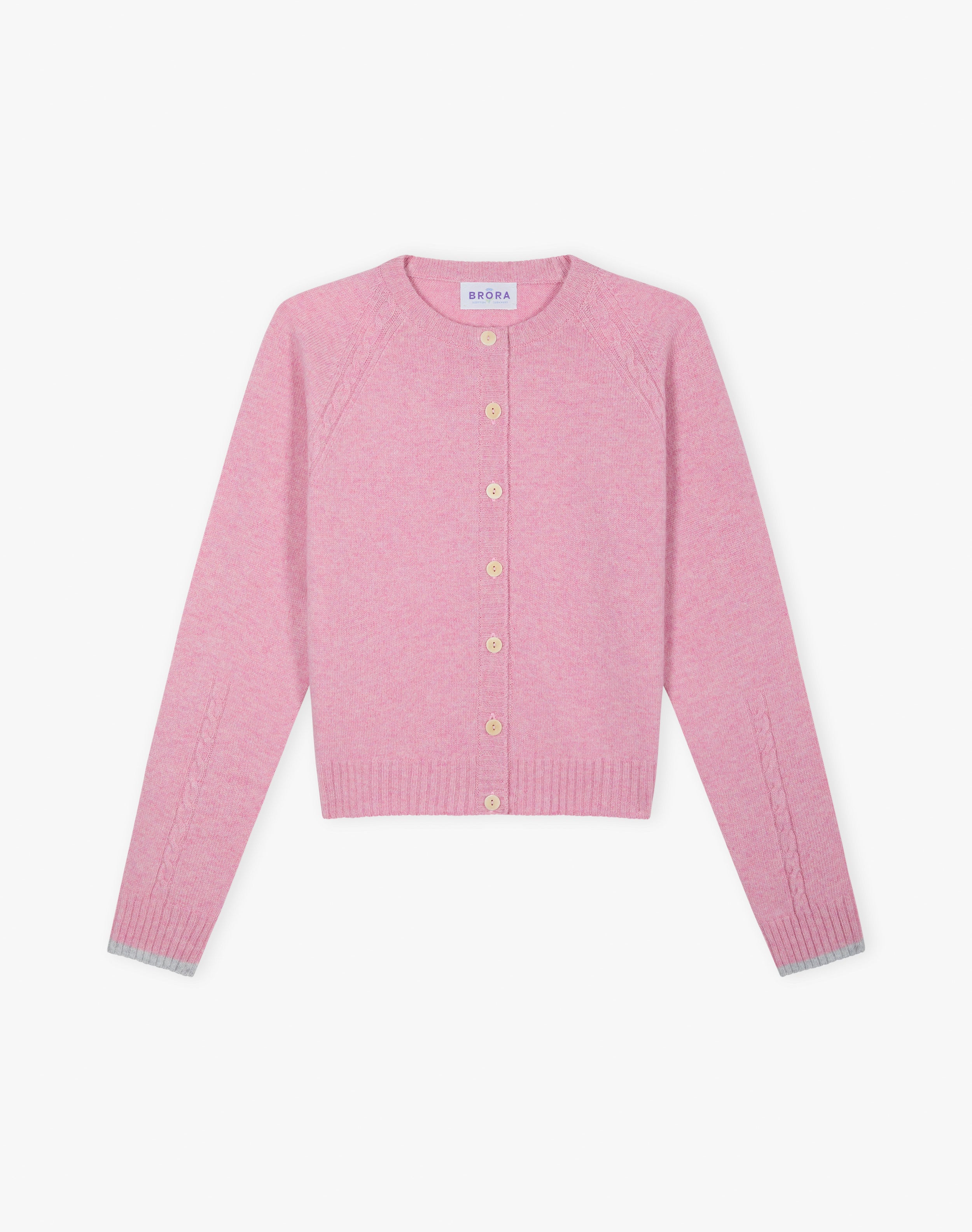 Cashmere Cable Cardigan