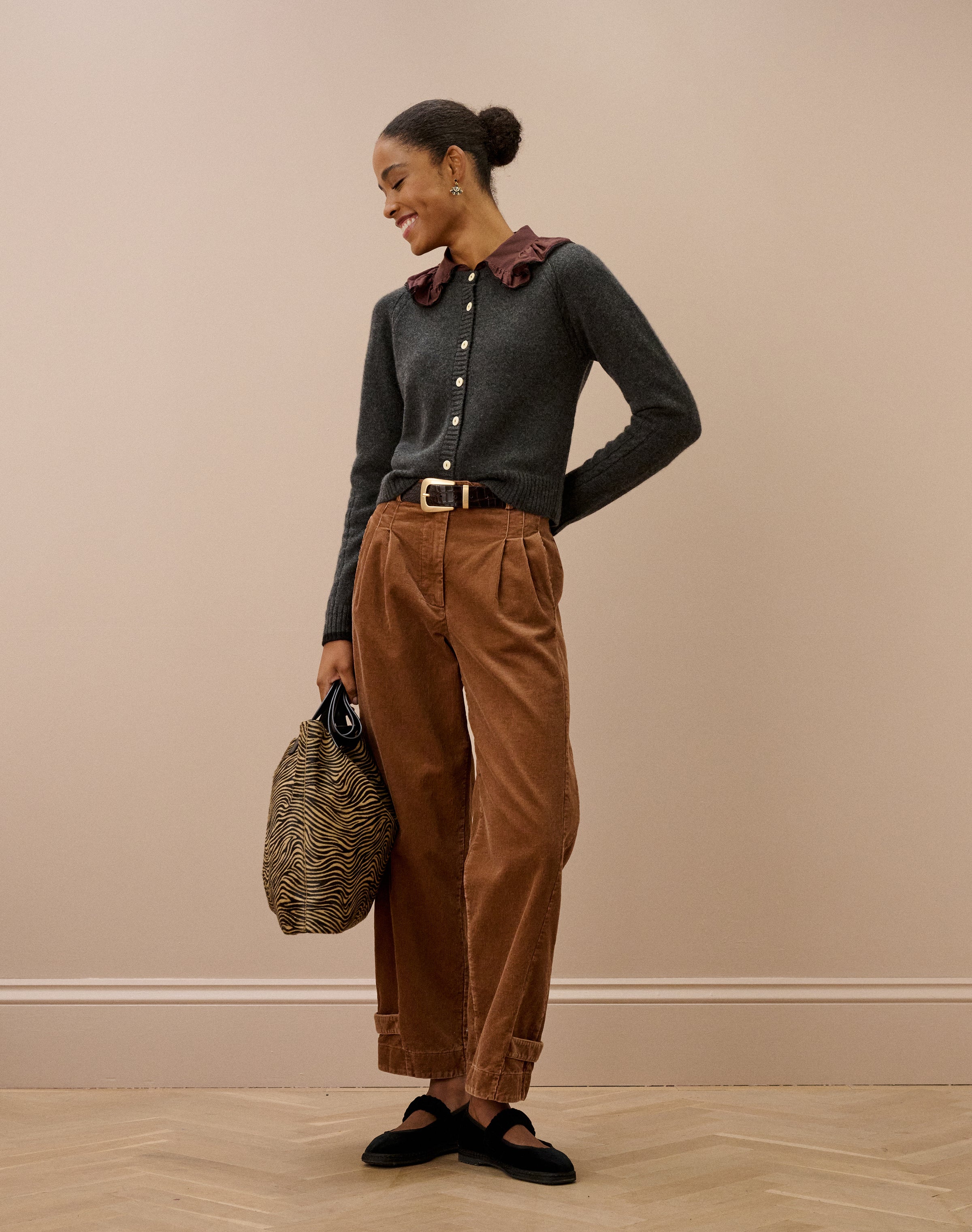 Cashmere Cable Cardigan