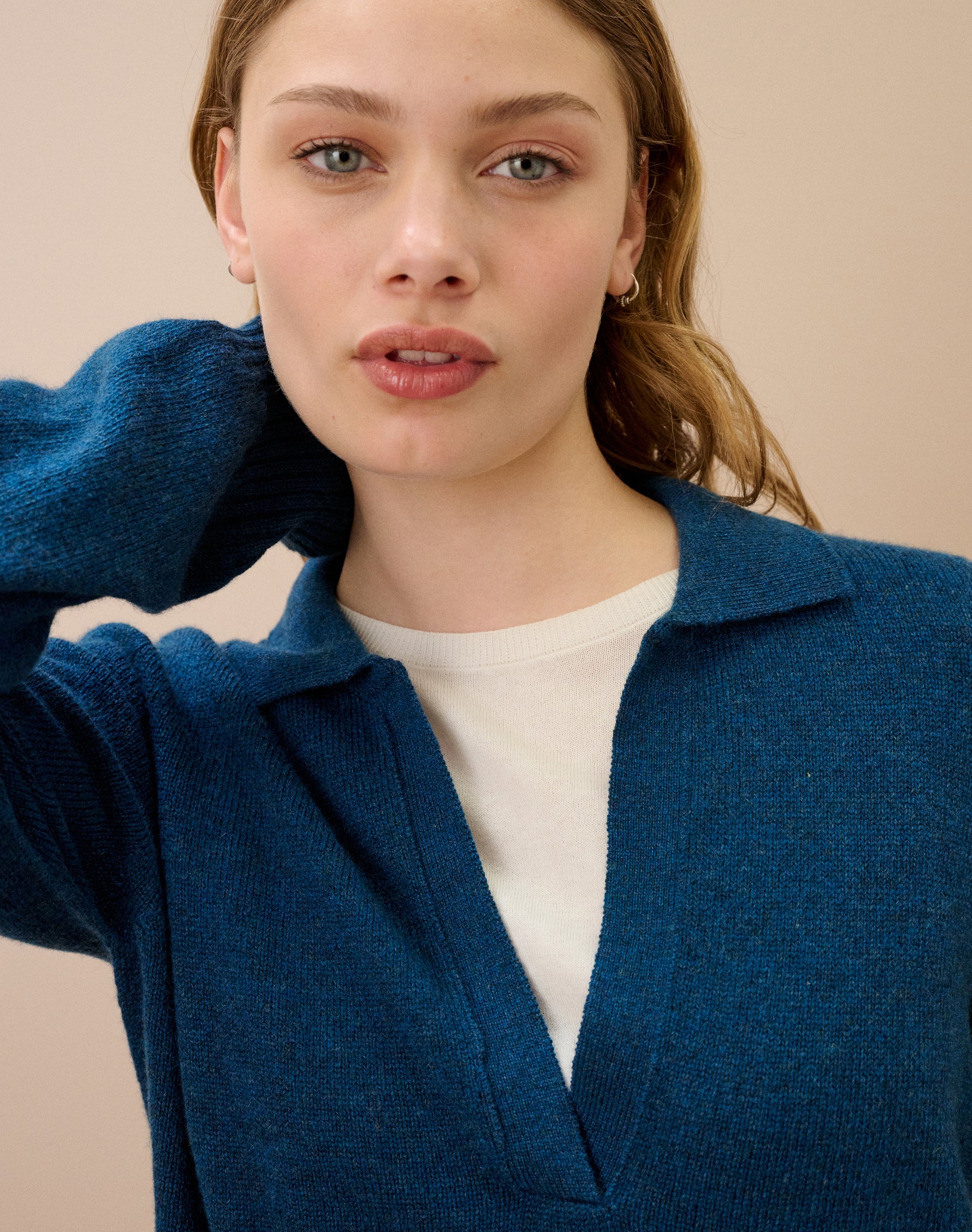 Cashmere Collared Jumper
