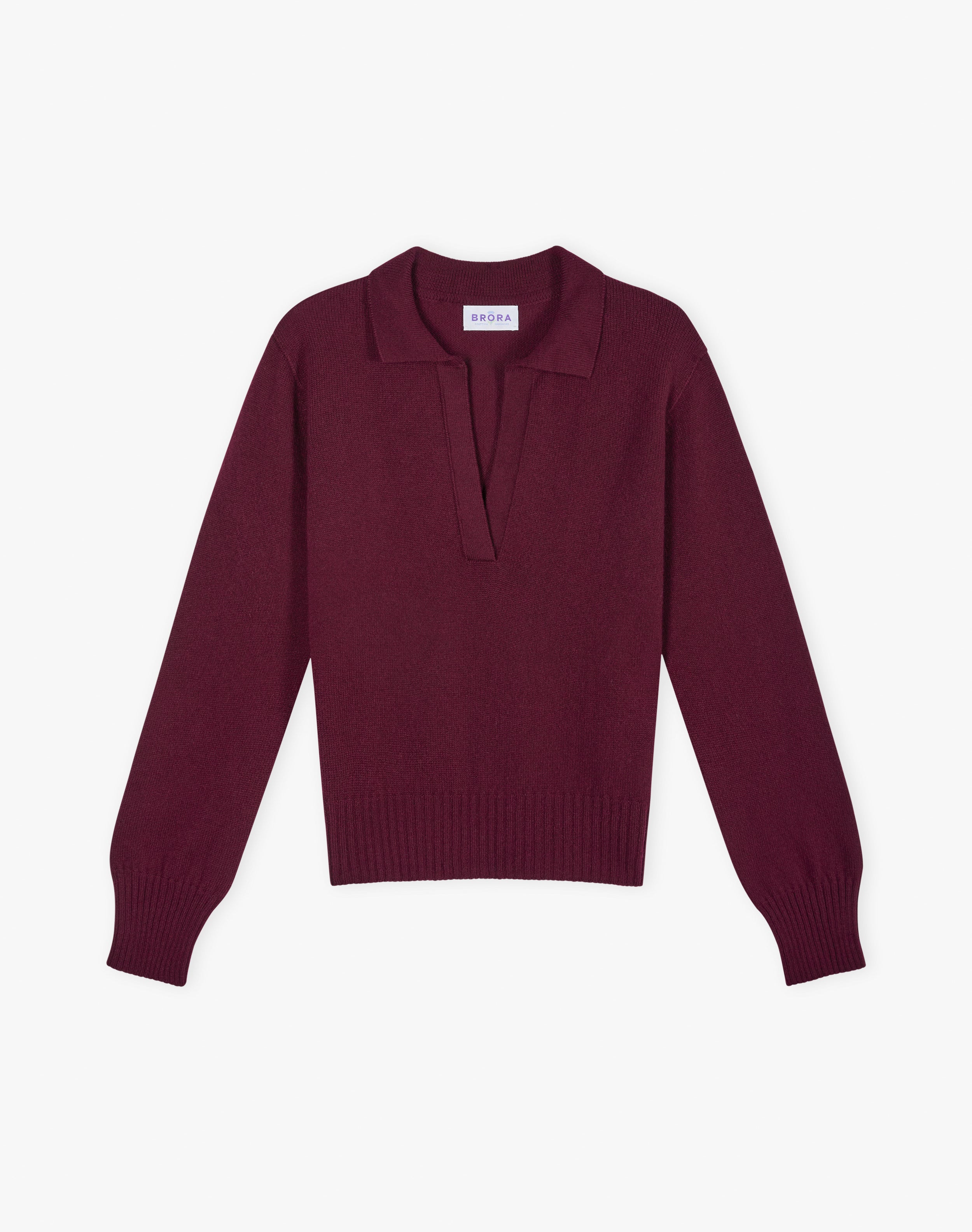 Cashmere Collared Jumper