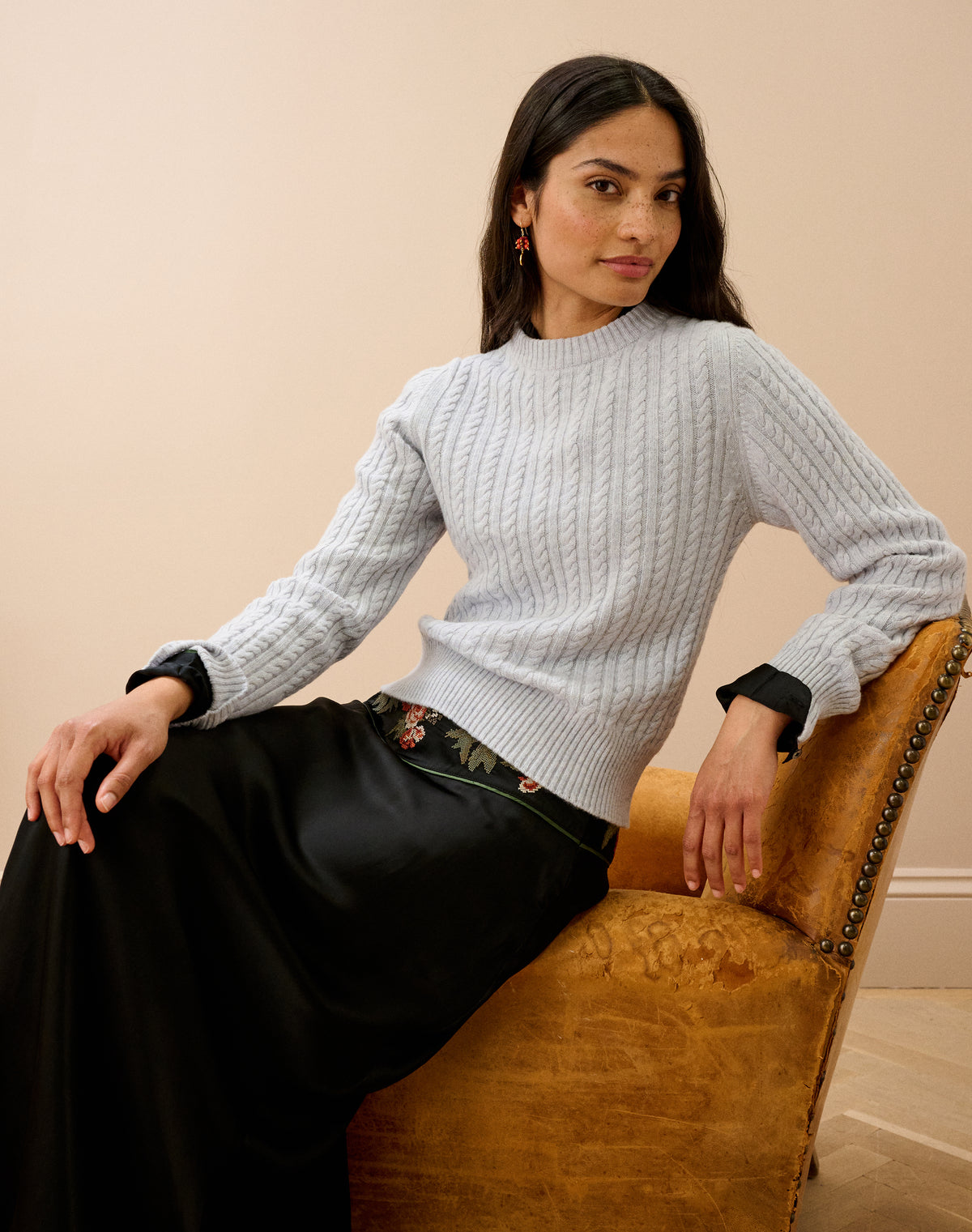 Cashmere Cable Knit Jumper