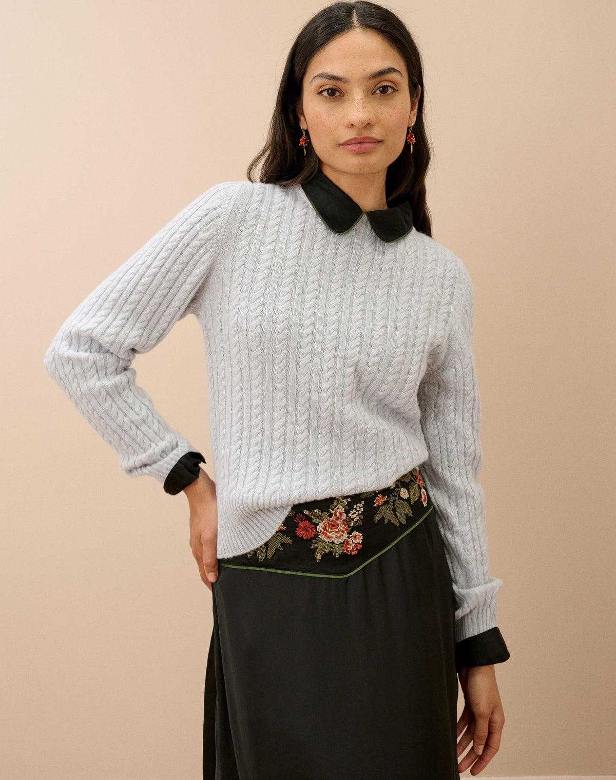 Cashmere Cable Knit Jumper