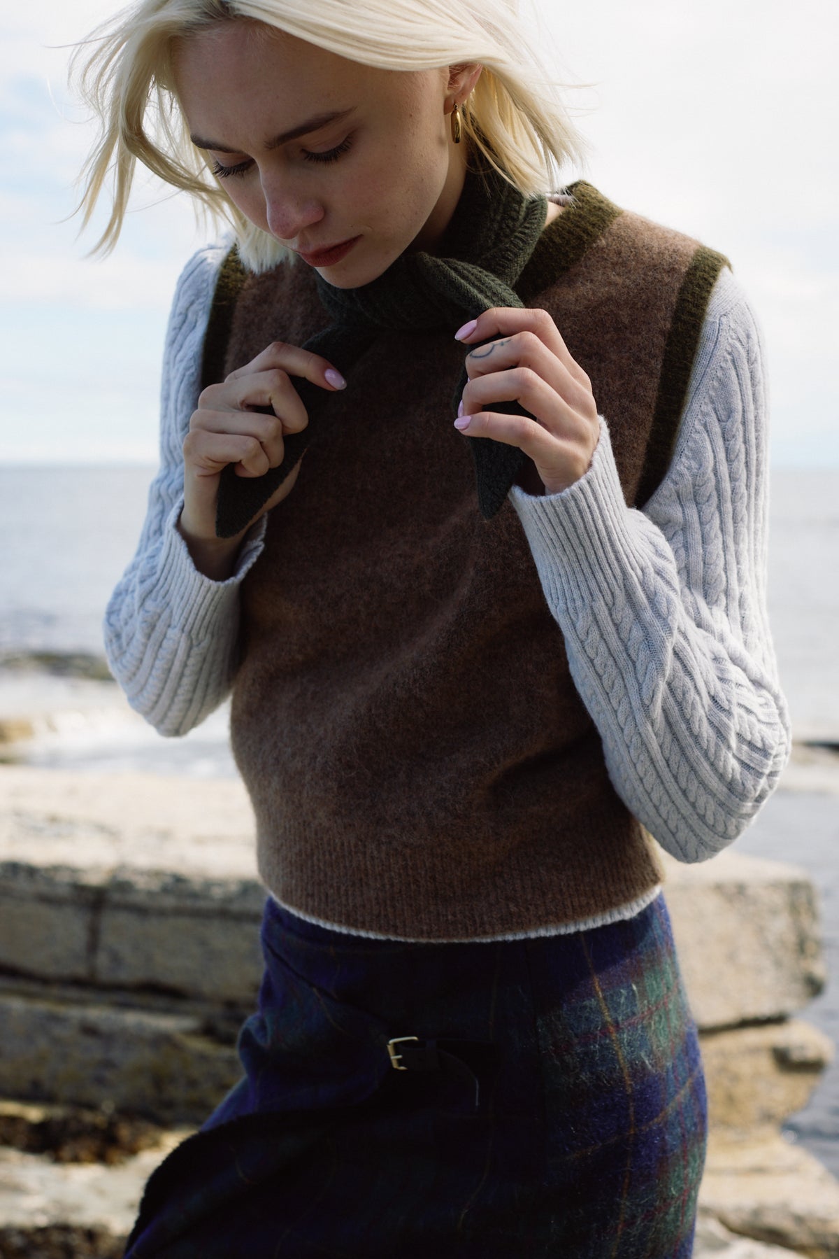 Cashmere Cable Knit Jumper