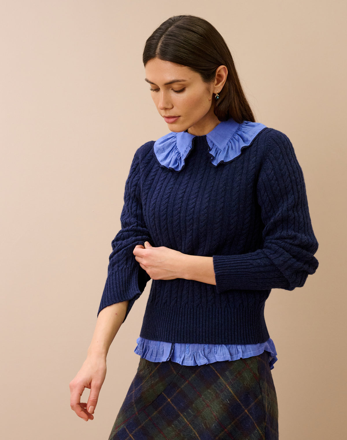 Cashmere Cable Knit Jumper