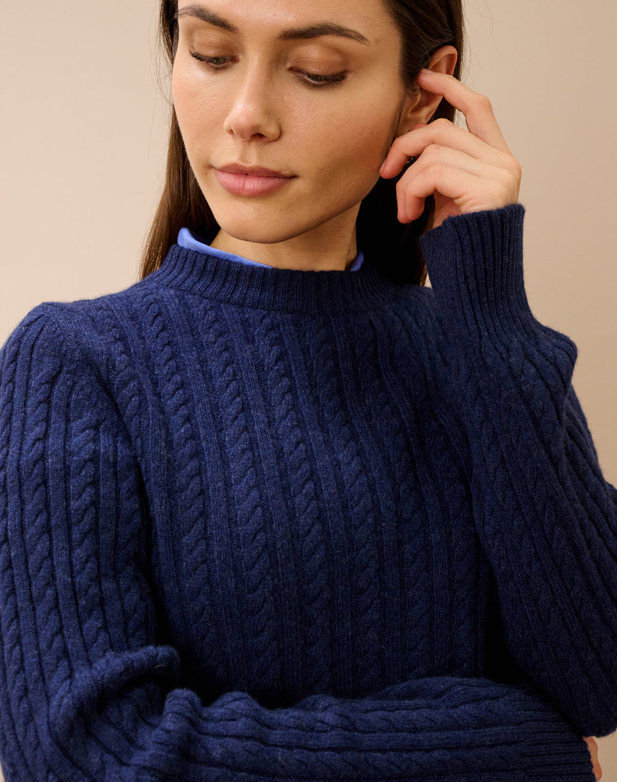 Cashmere Cable Knit Jumper