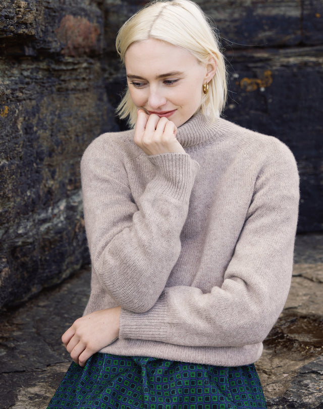 Cashmere Polo Neck