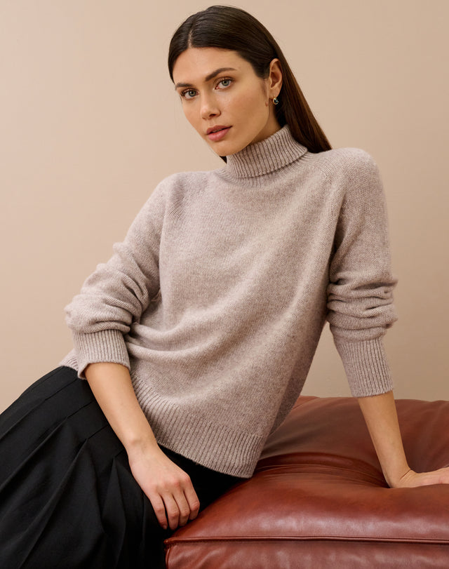 Cashmere Polo Neck