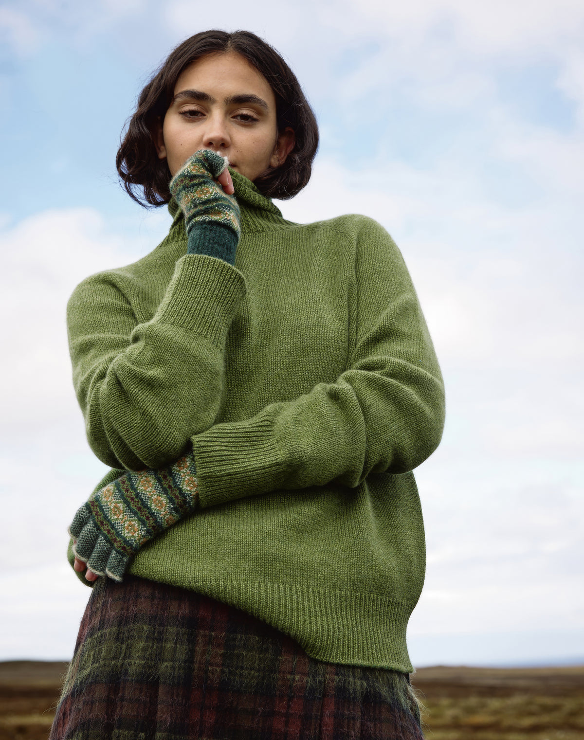 Cashmere Polo Neck