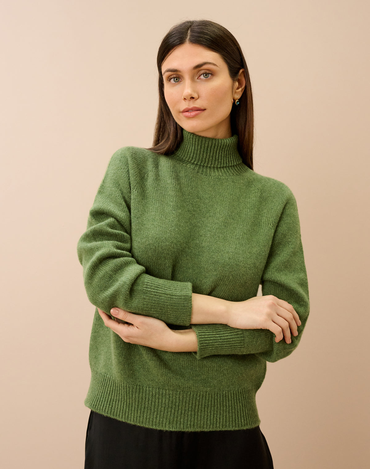Cashmere Polo Neck