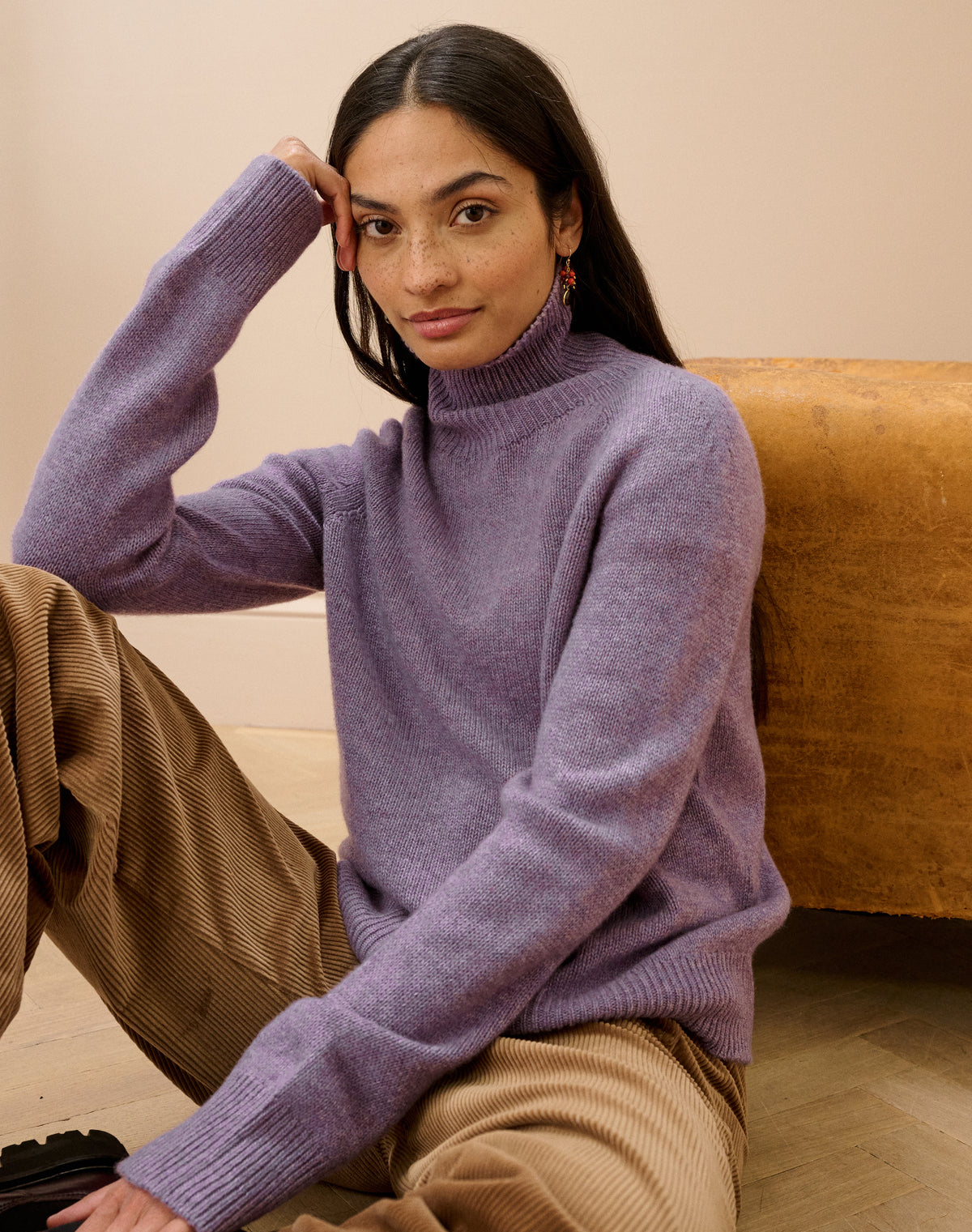 Cashmere Polo Neck