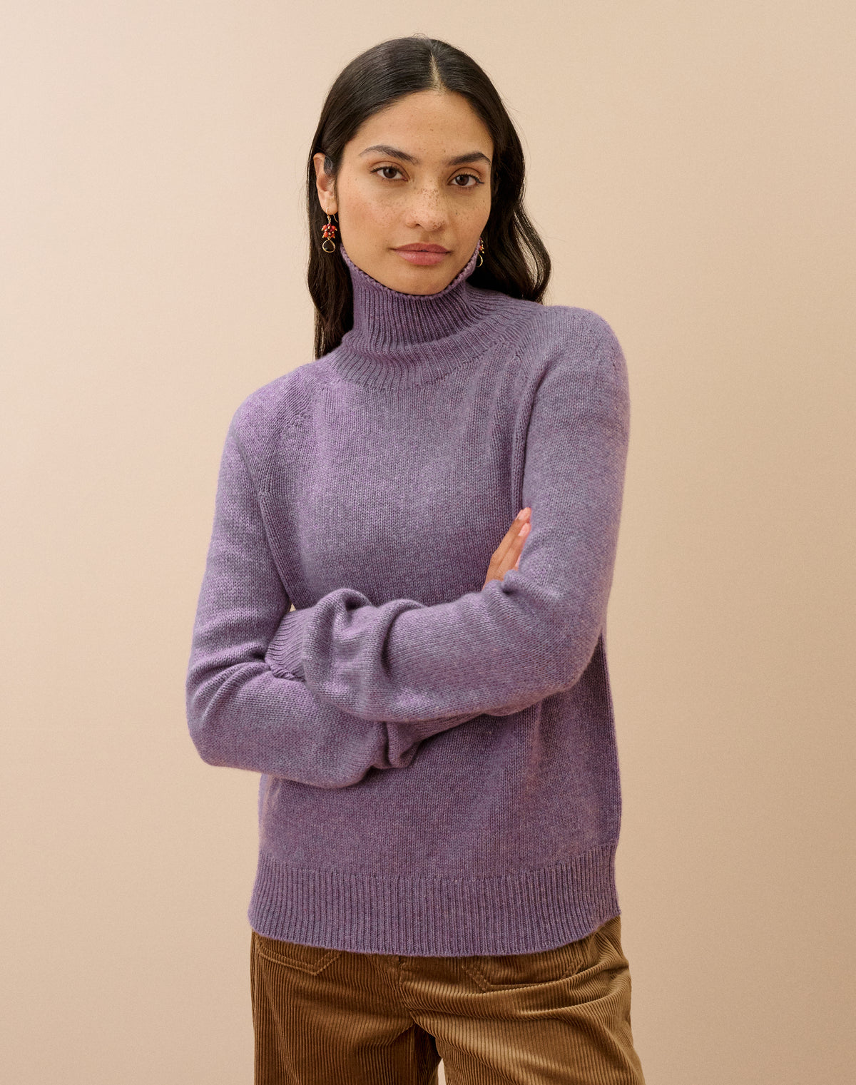 Cashmere Polo Neck
