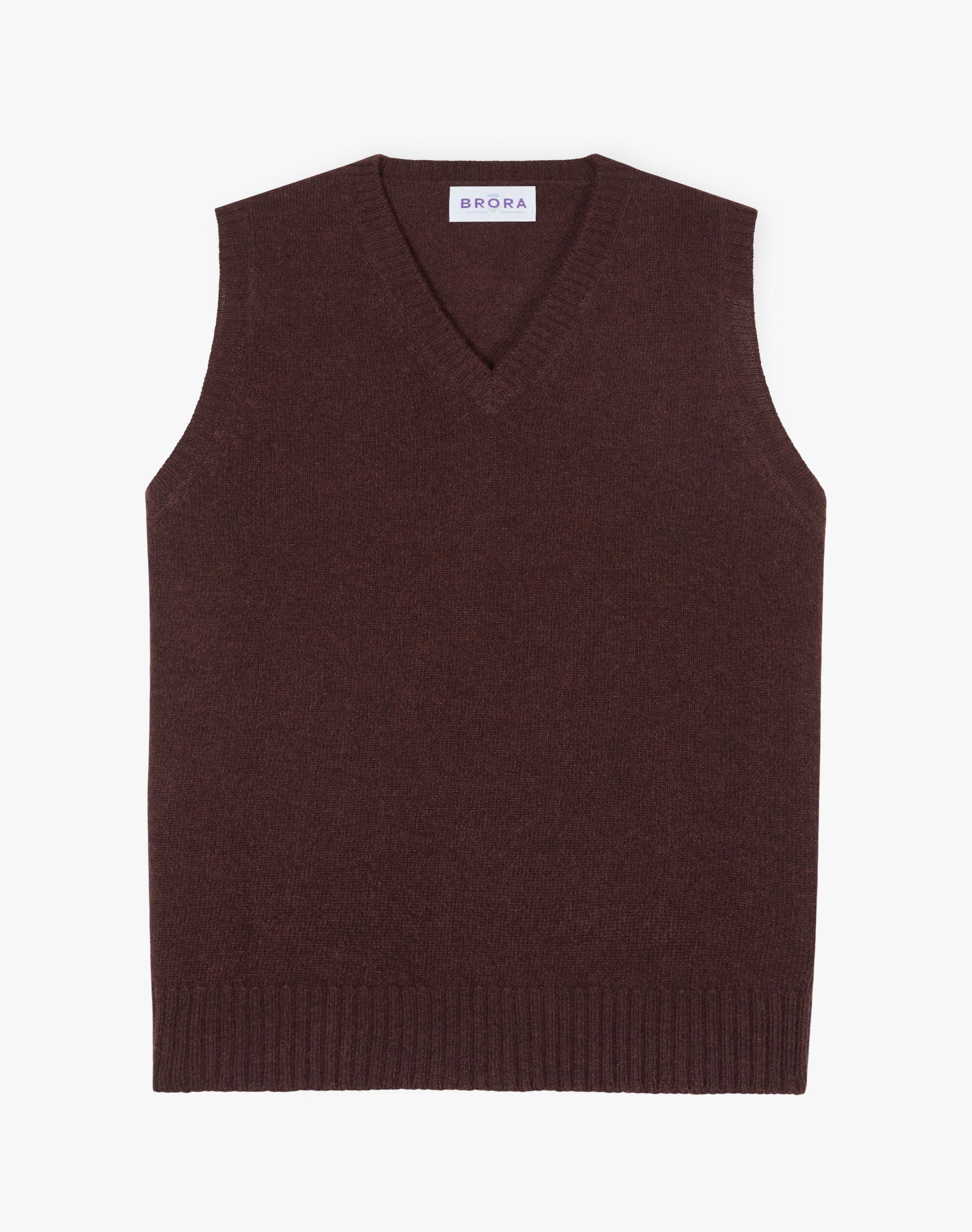 Cashmere V Neck Tank