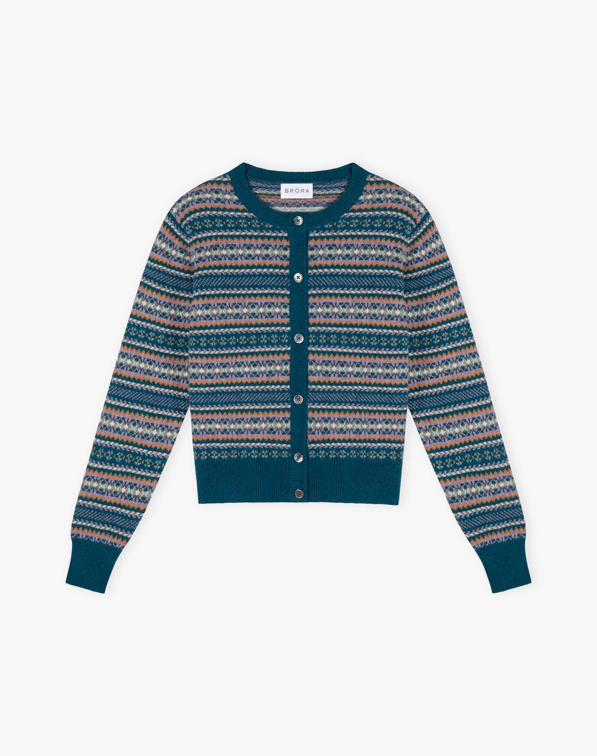 Cashmere Fair Isle Cardigan
