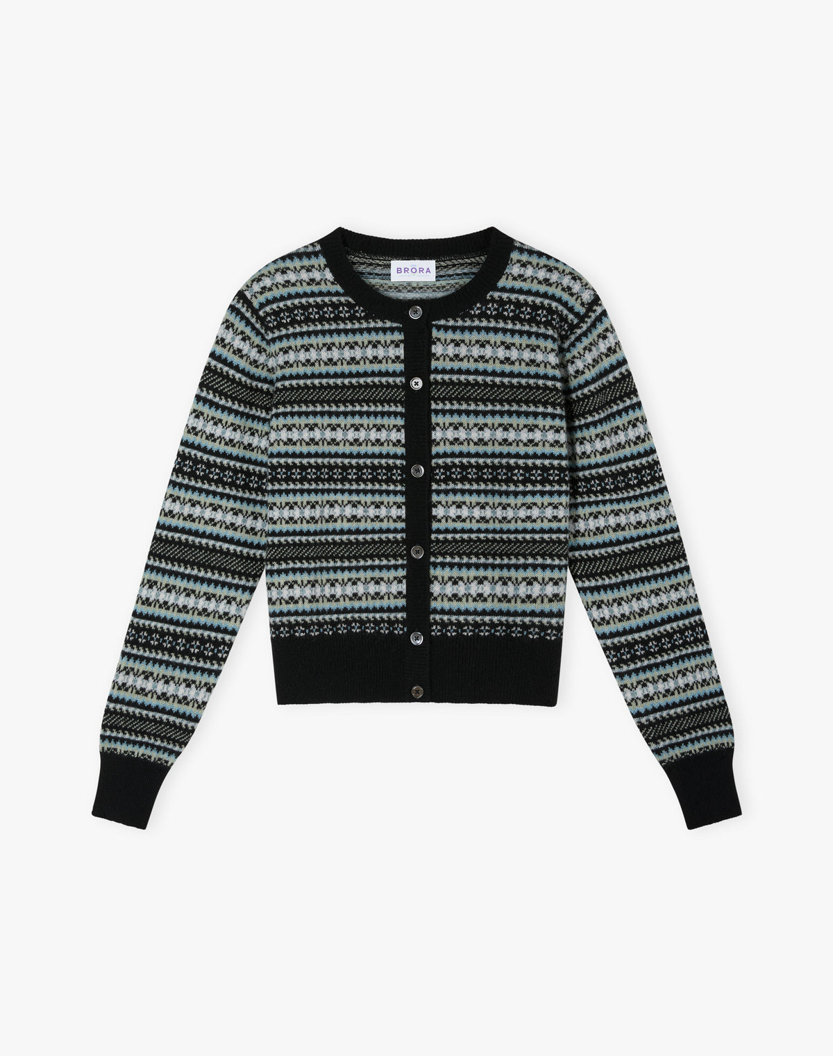 Cashmere Fair Isle Cardigan