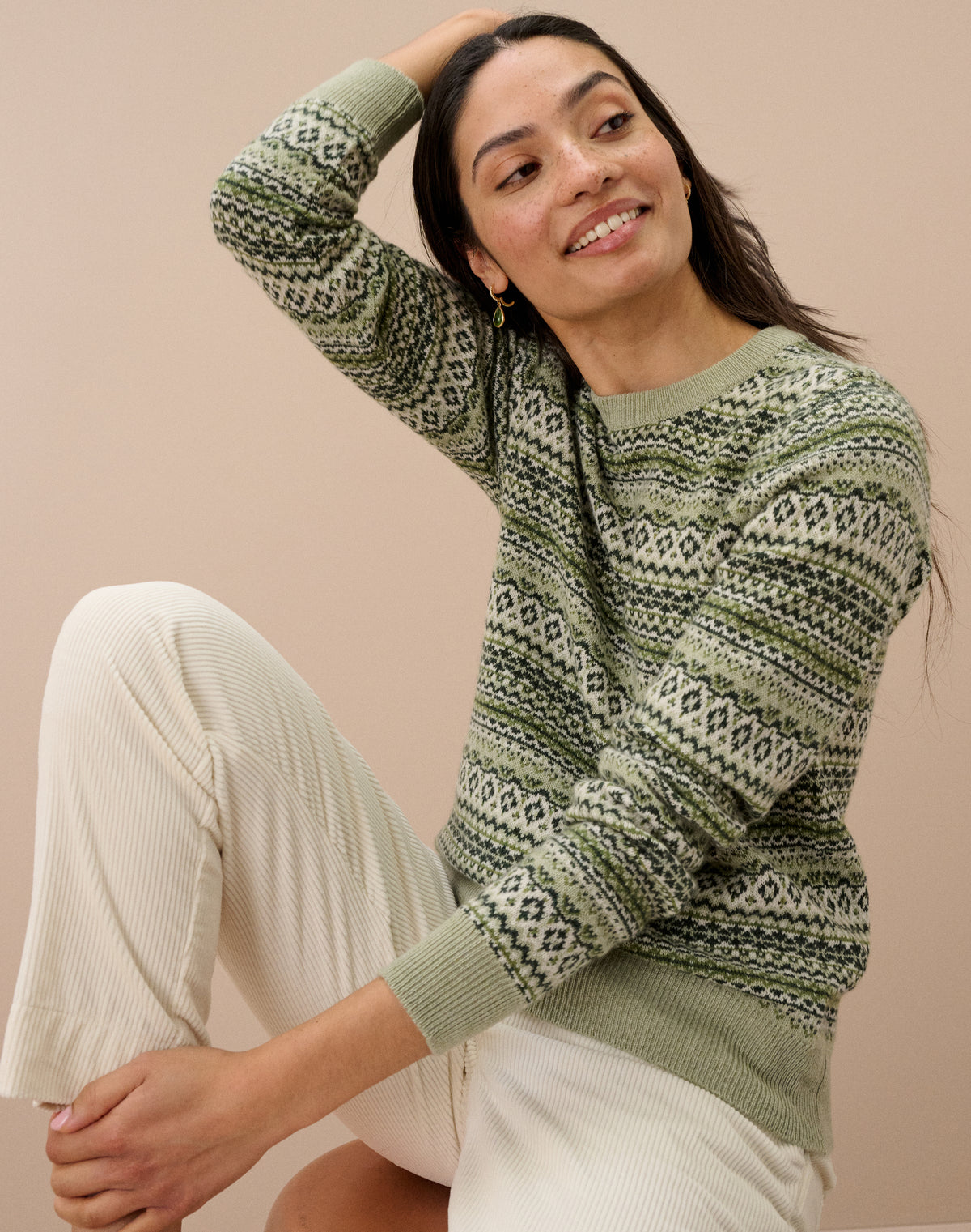 Cashmere Fair Isle Jumper