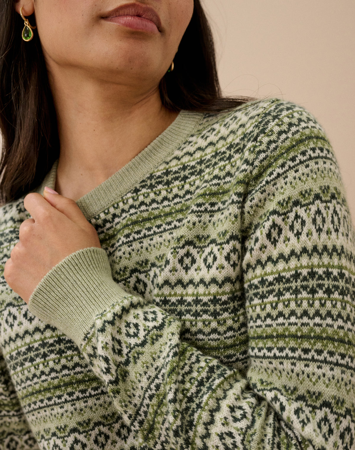 Cashmere Fair Isle Jumper