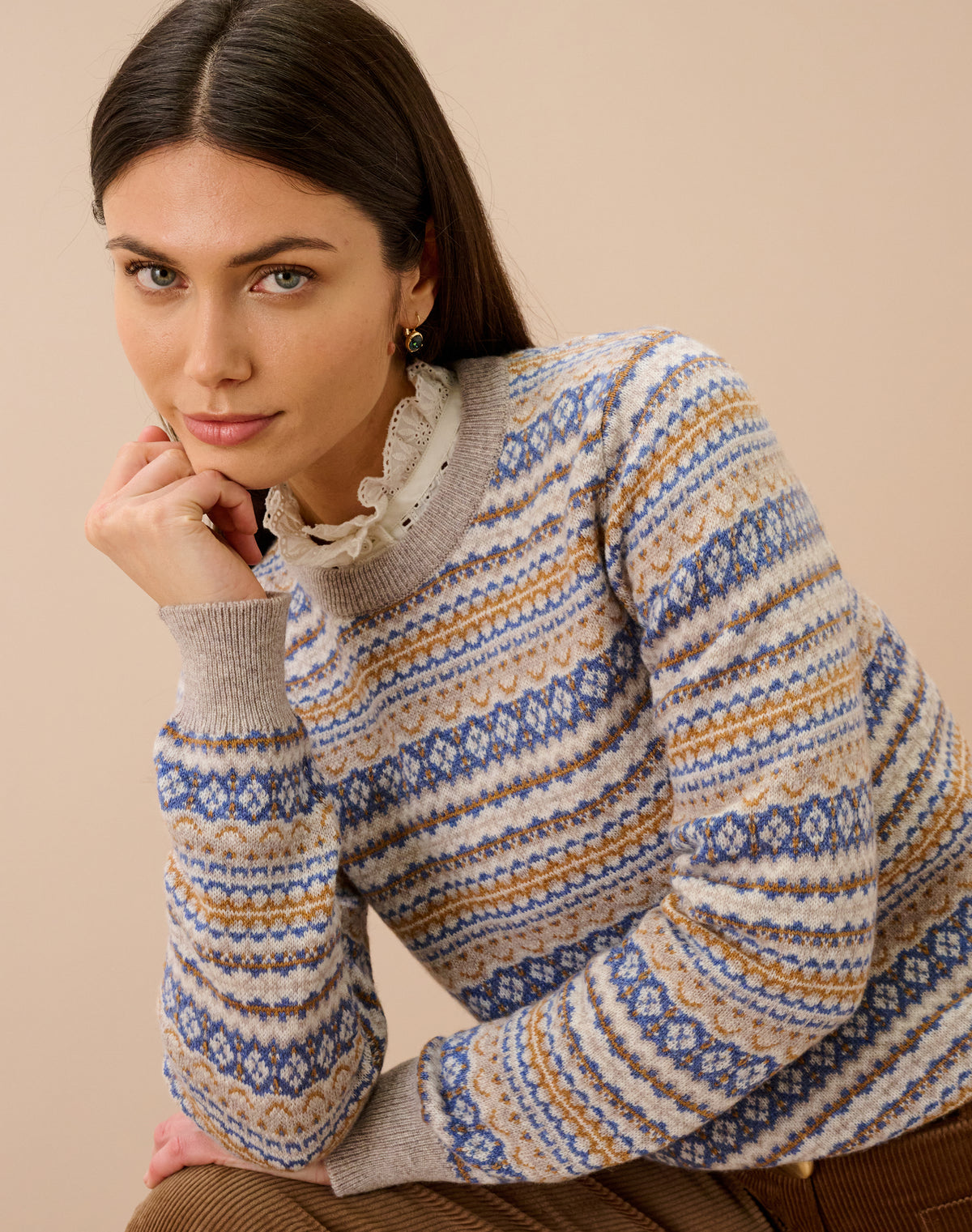Cashmere Fair Isle Jumper