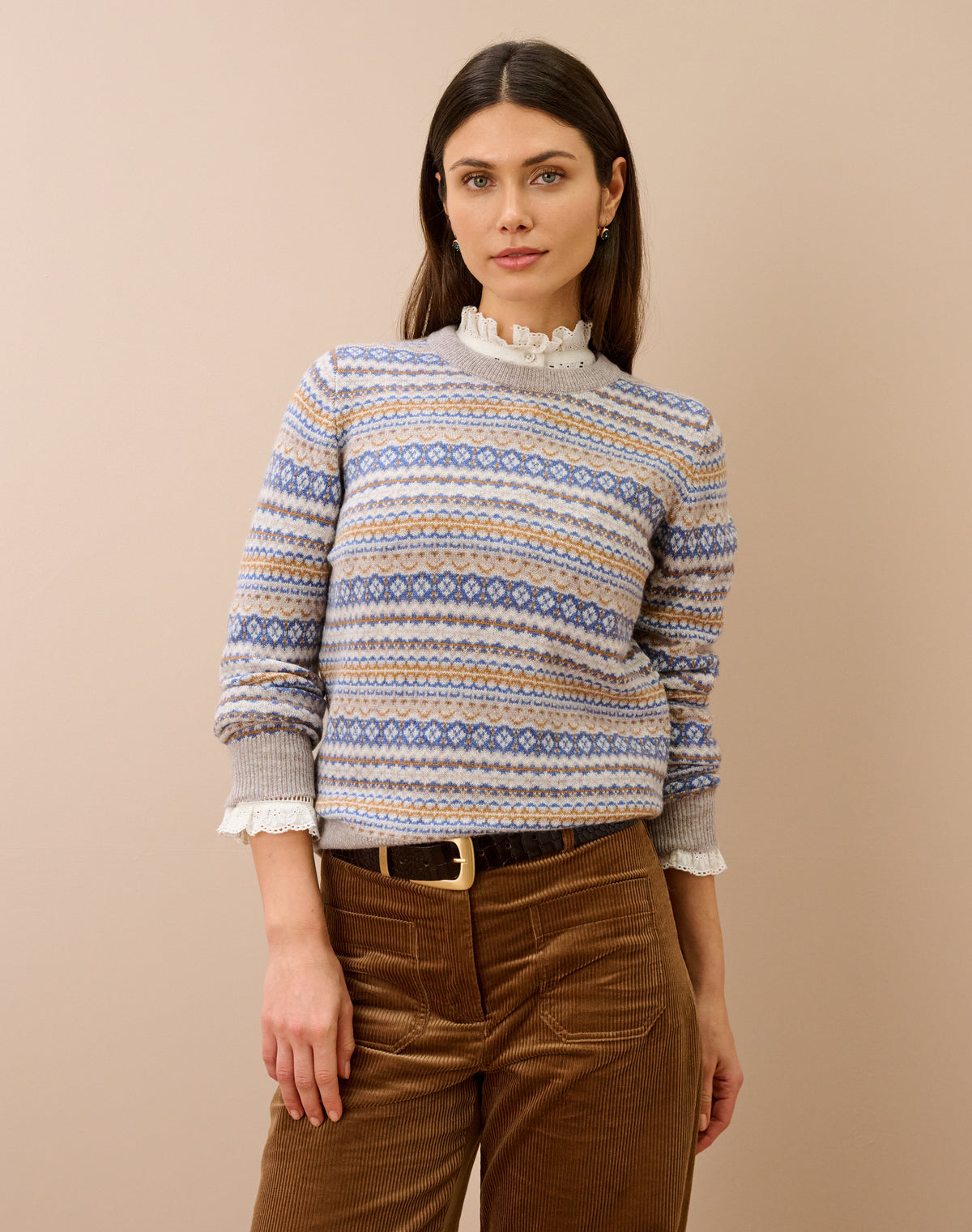 Cashmere Fair Isle Jumper