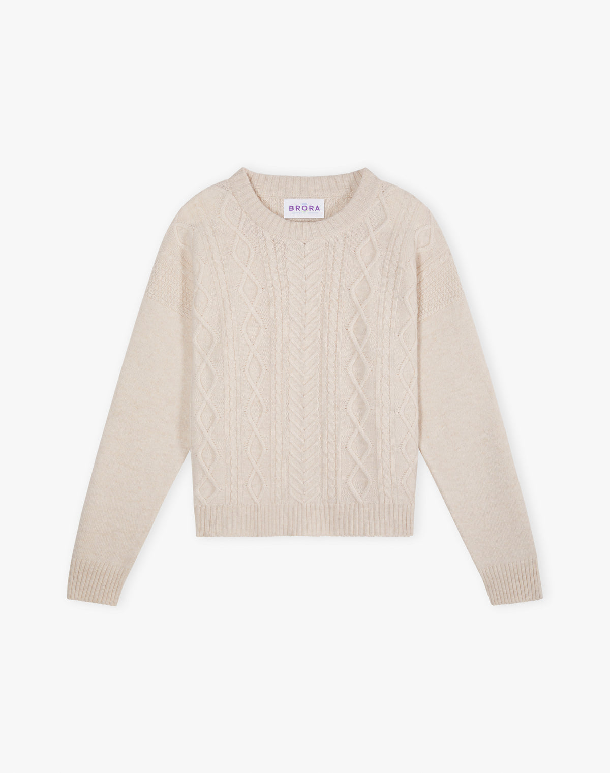 Cashmere Aran Jumper