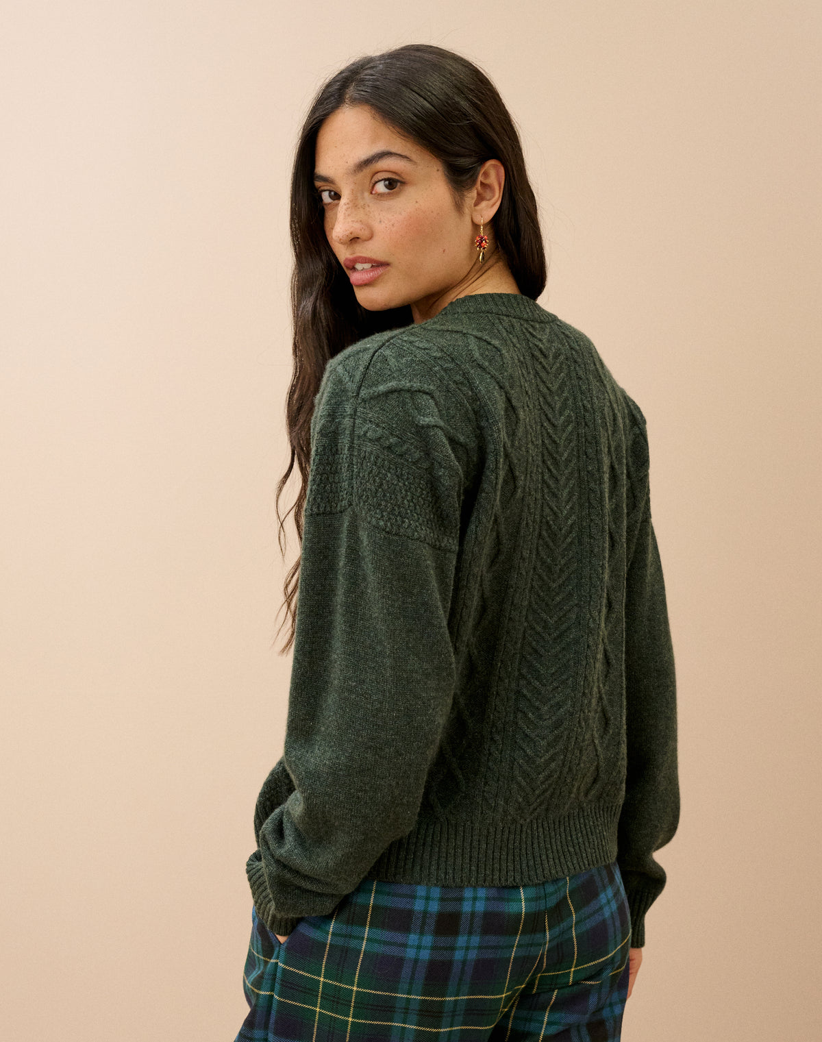 Cashmere Aran Jumper