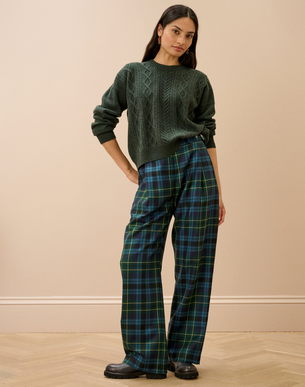 Cashmere Aran Jumper