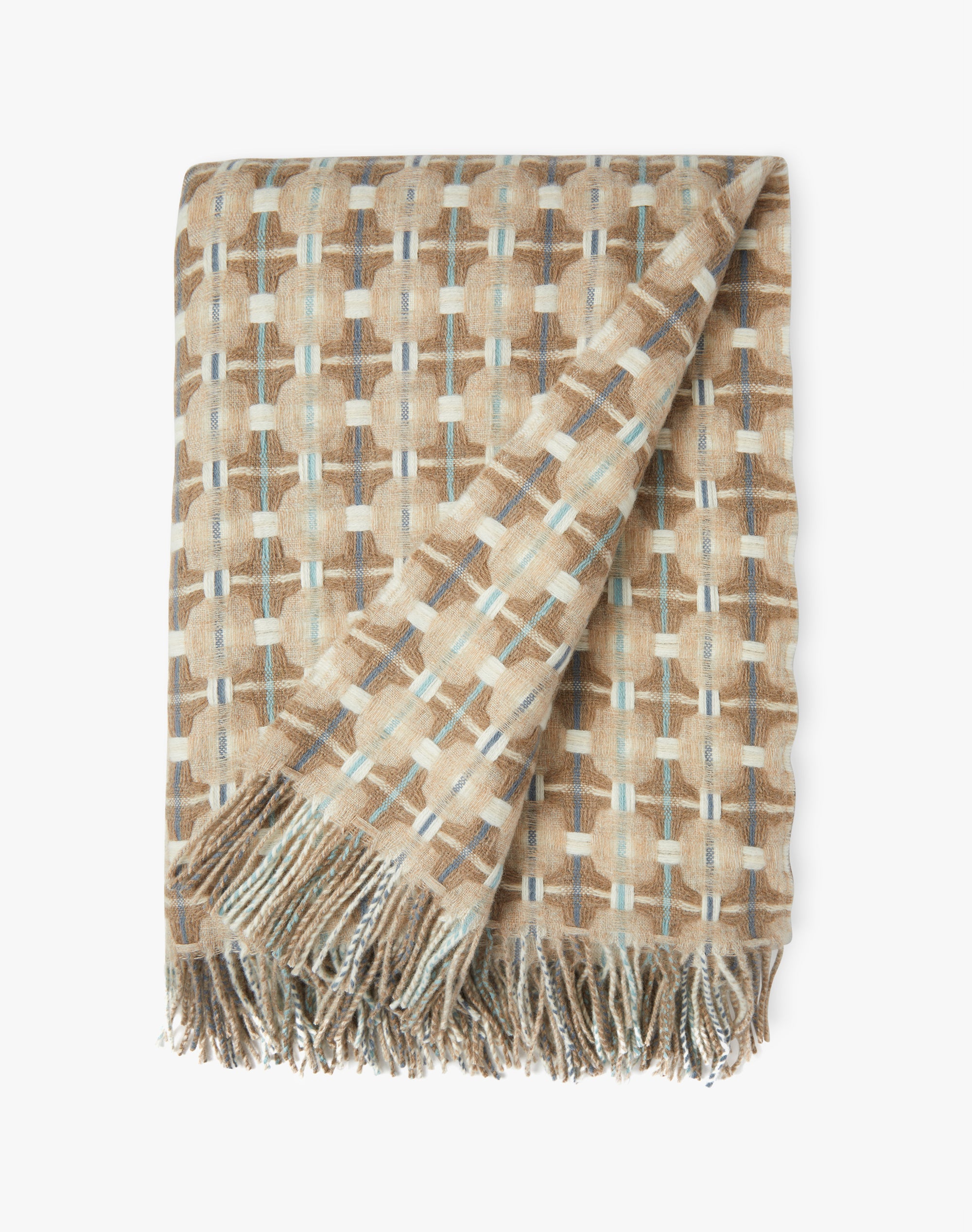 Lambswool Texture Weave Blanket
