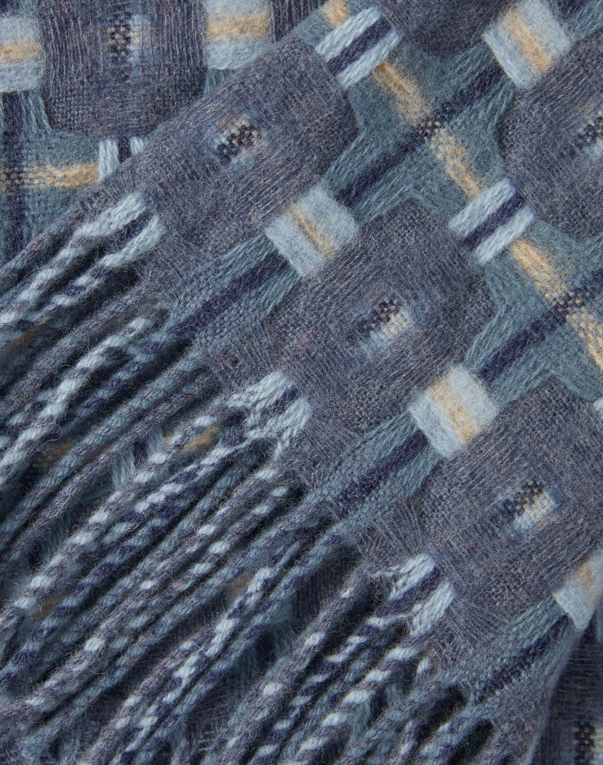 Lambswool Texture Weave Blanket