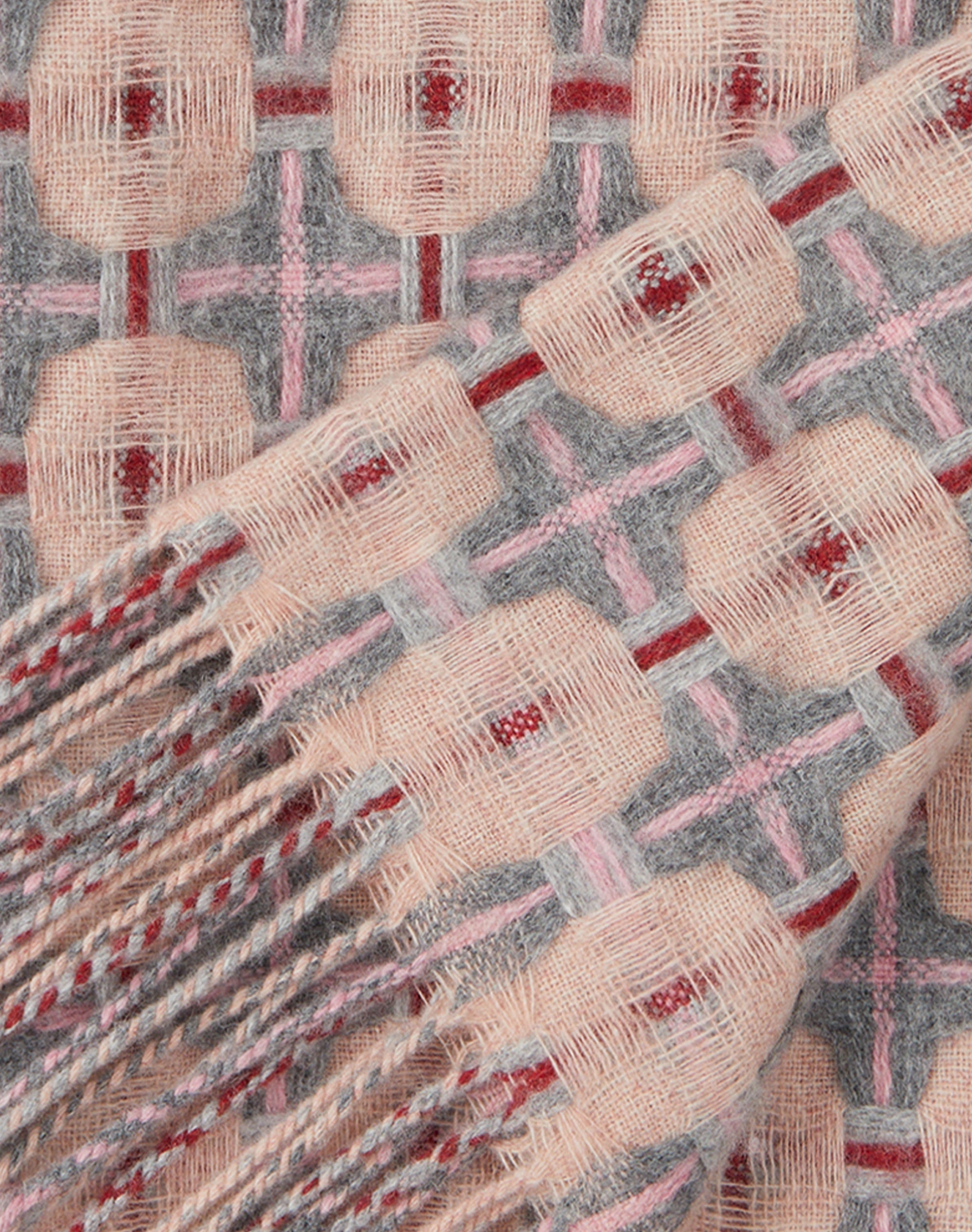Lambswool Texture Weave Blanket