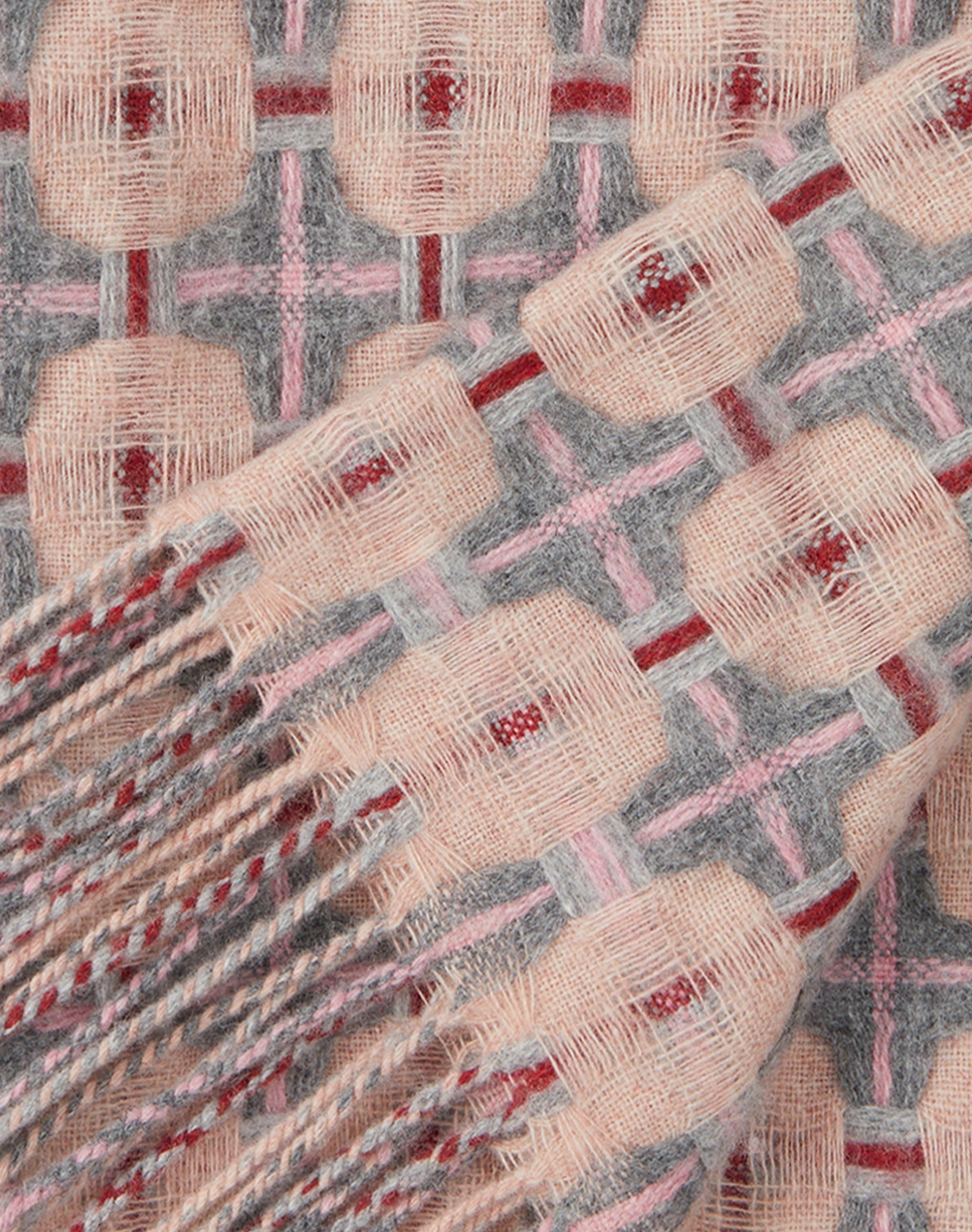 Lambswool Texture Weave Blanket