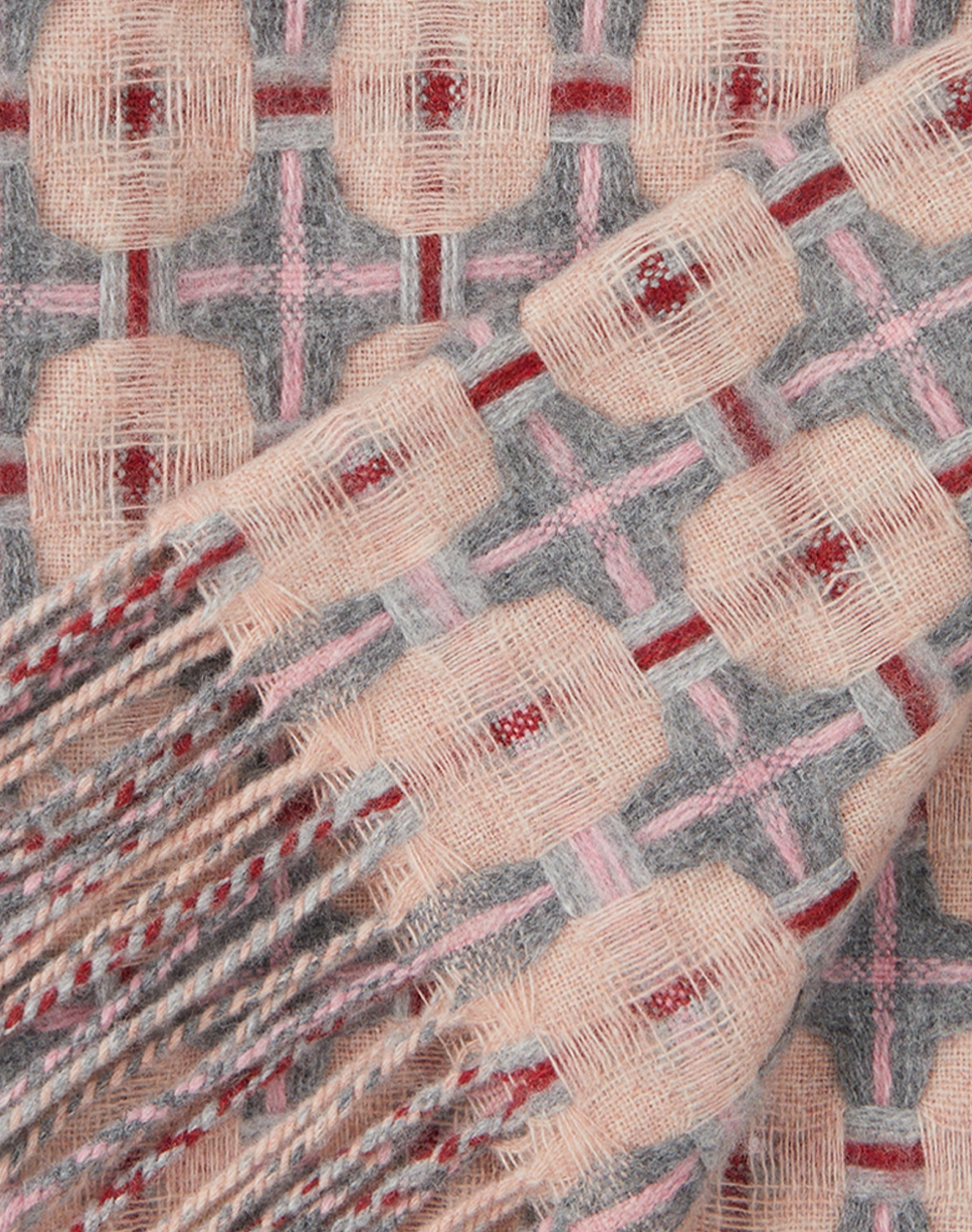 Lambswool Texture Weave Blanket