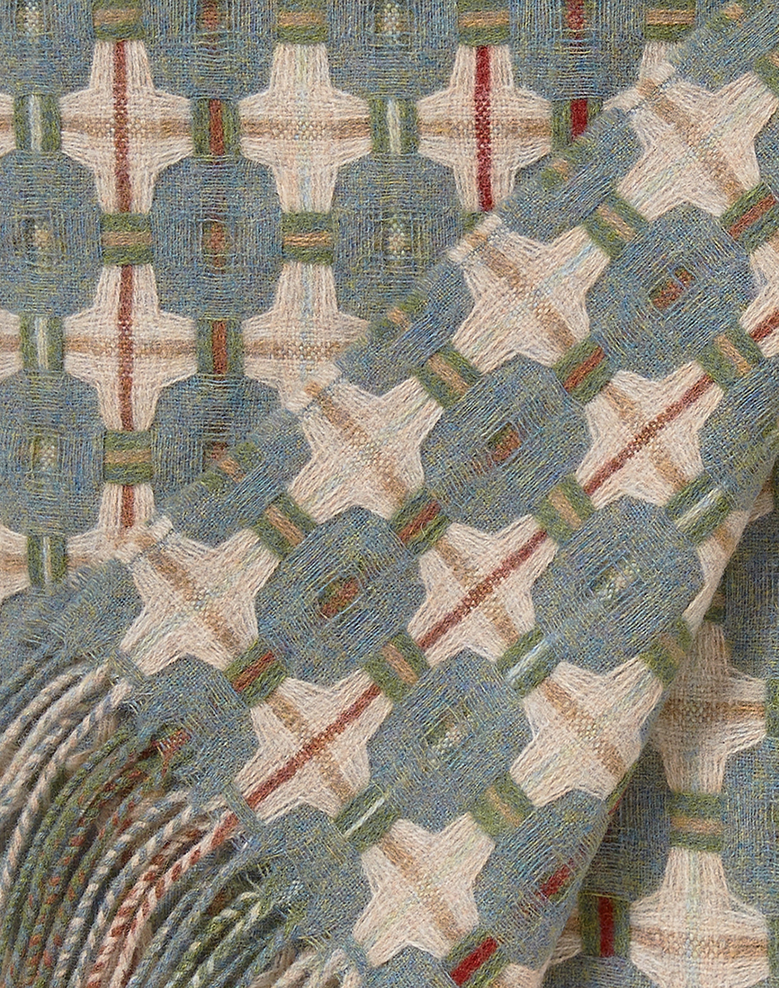 Lambswool Texture Weave Blanket