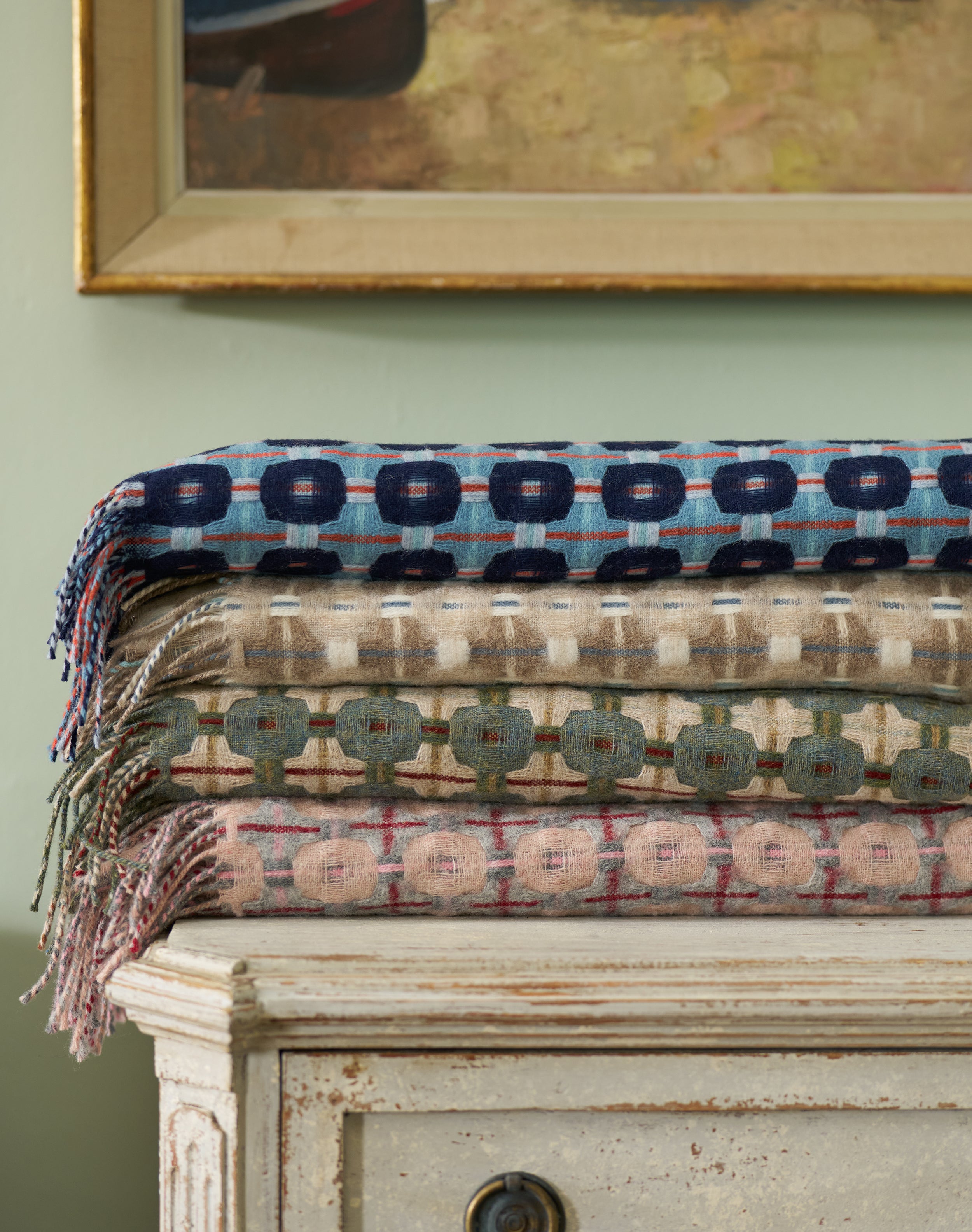 Lambswool Texture Weave Blanket