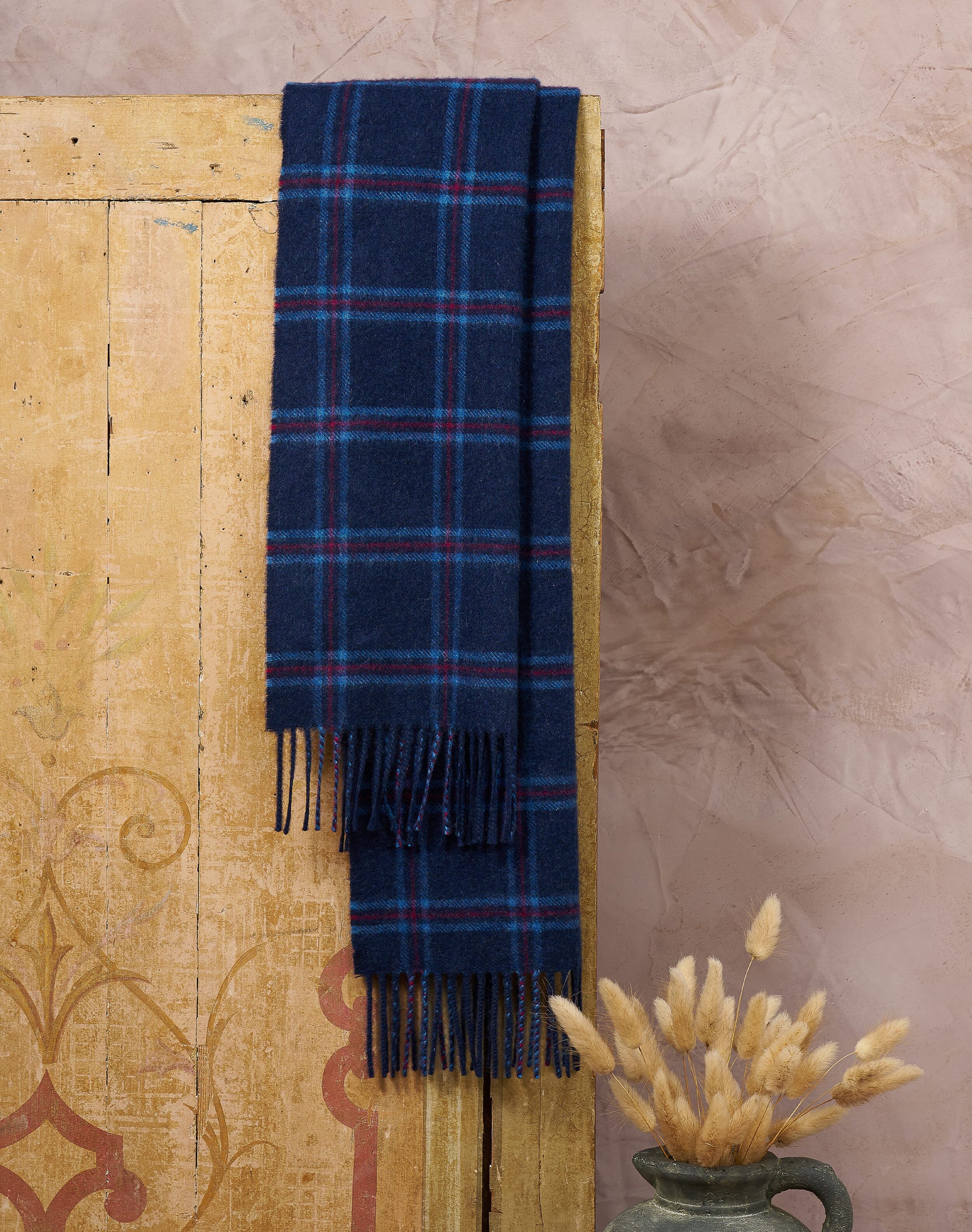 Cashmere Plaid Scarf