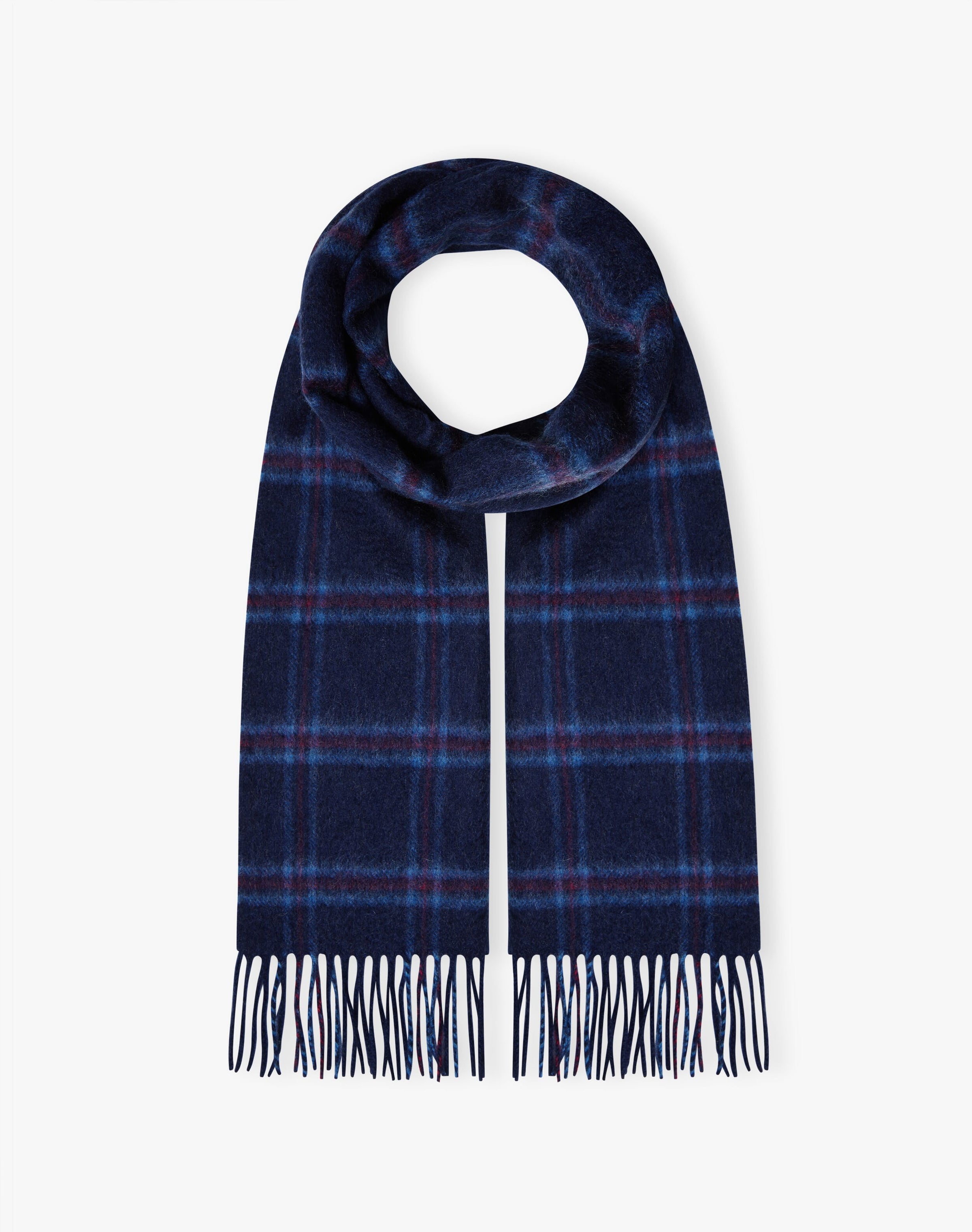 Cashmere Plaid Scarf