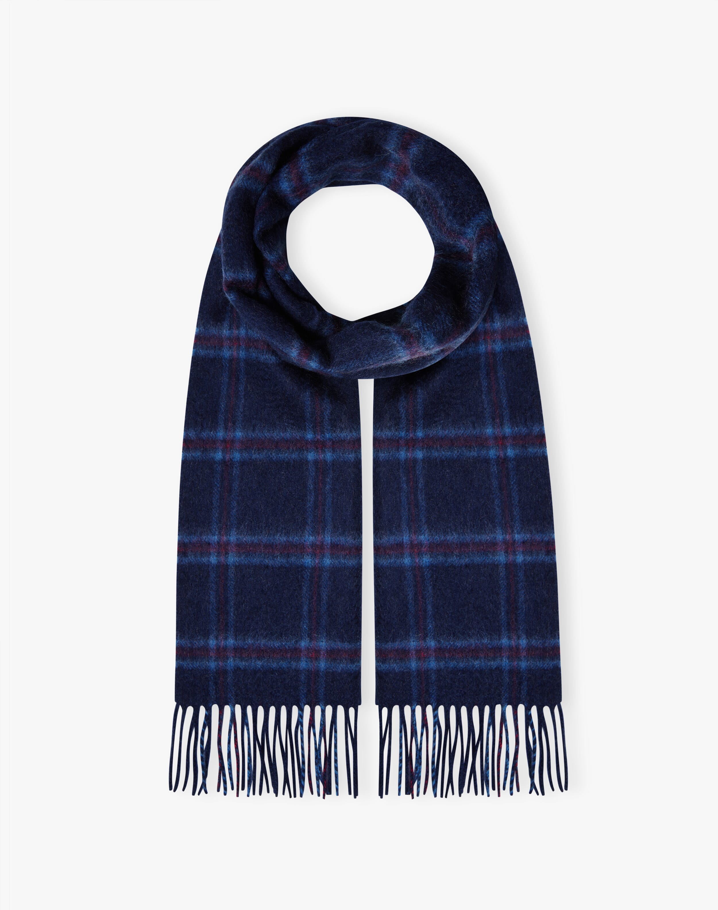 Cashmere Plaid Scarf