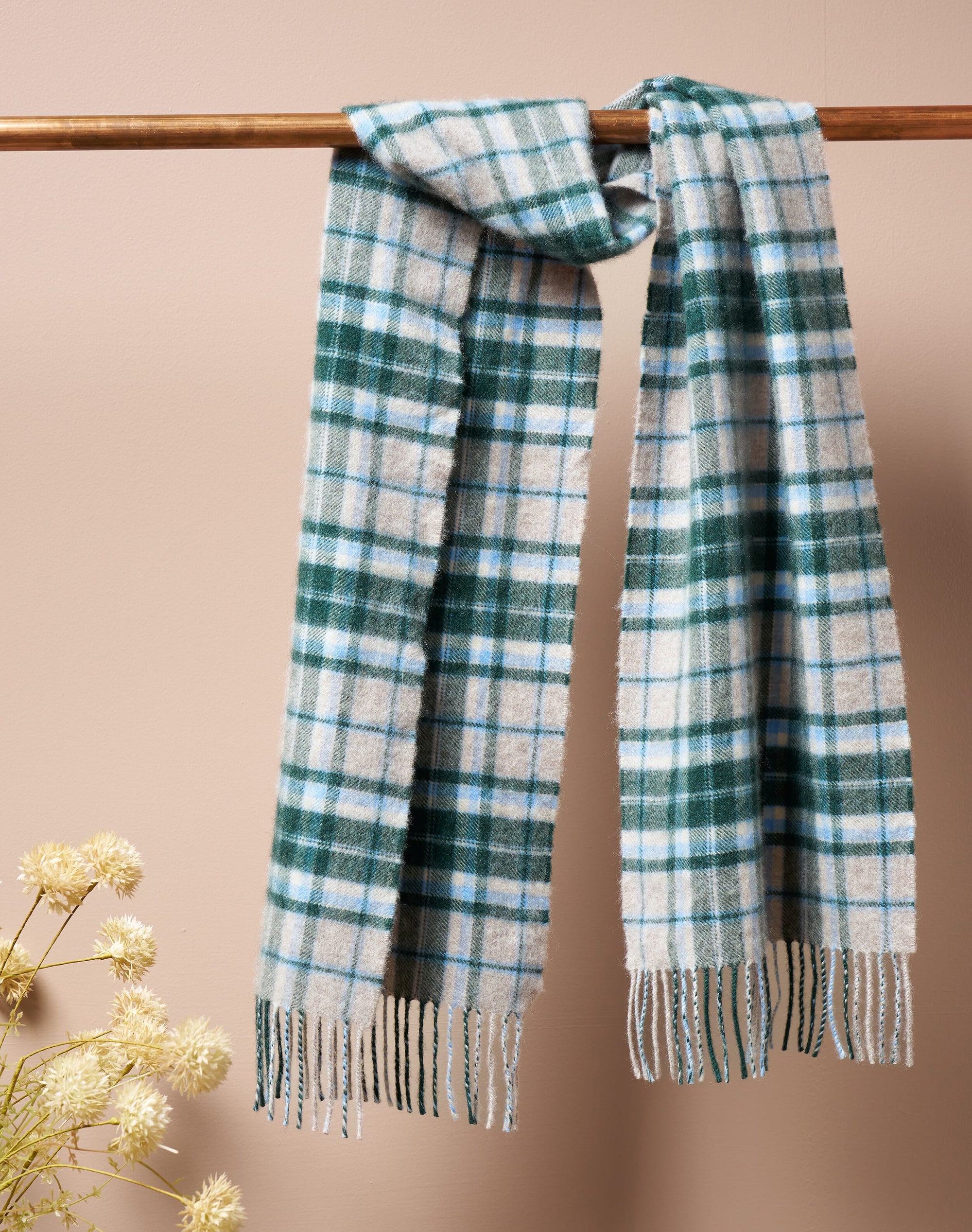 Cashmere Plaid Scarf