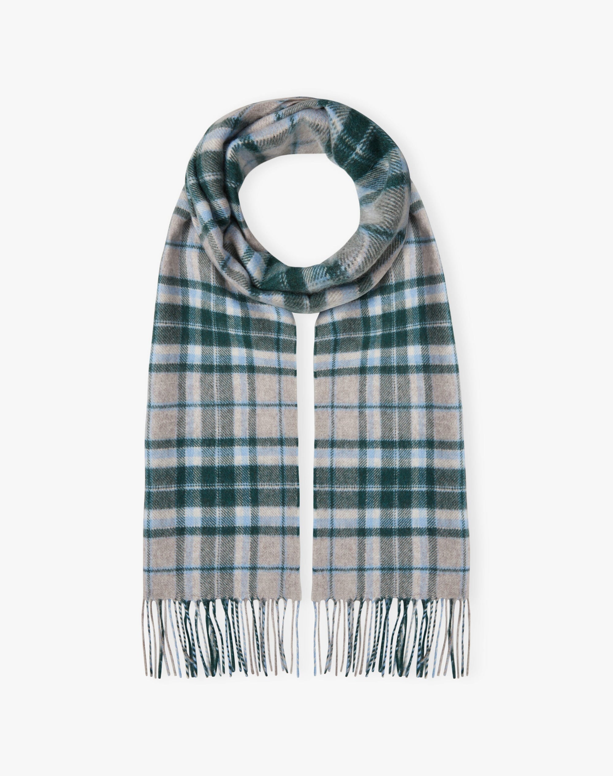 Cashmere Plaid Scarf