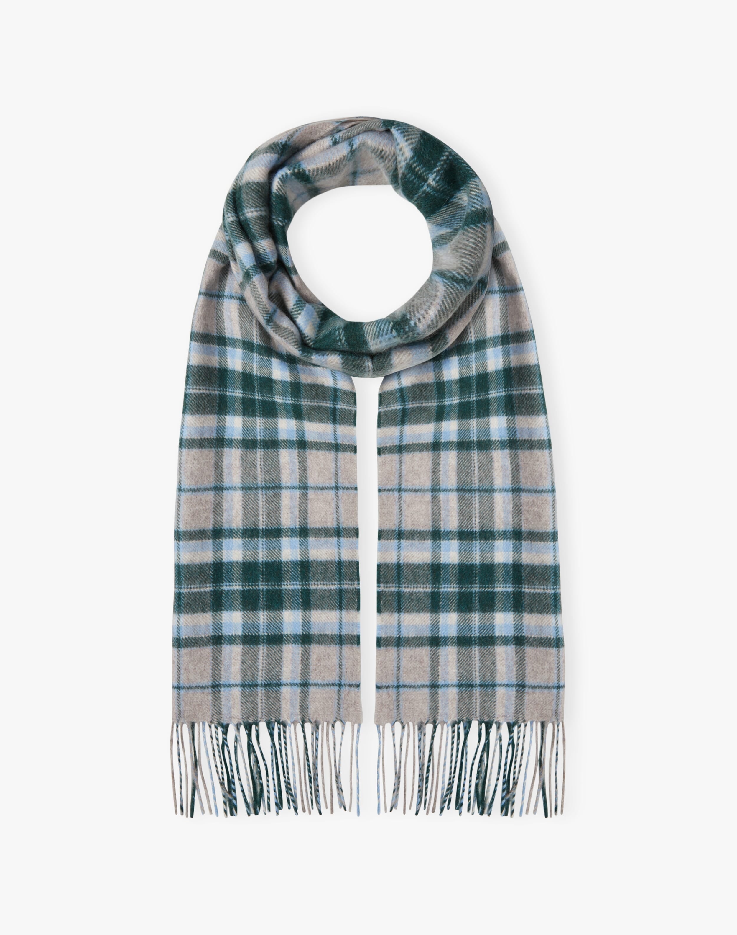 Cashmere Plaid Scarf