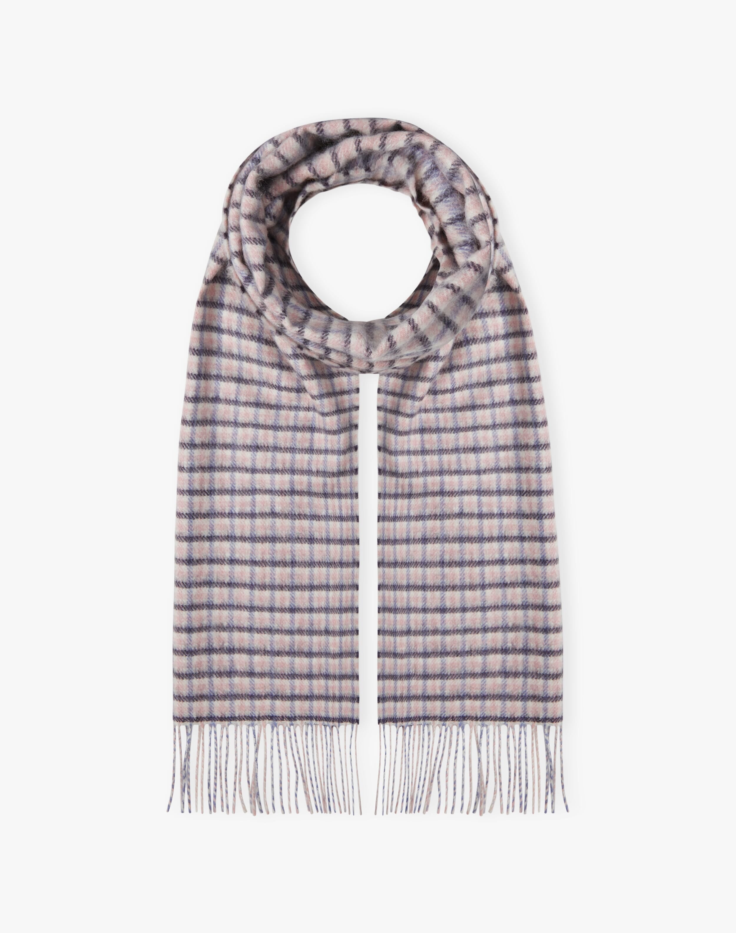 Cashmere Plaid Scarf