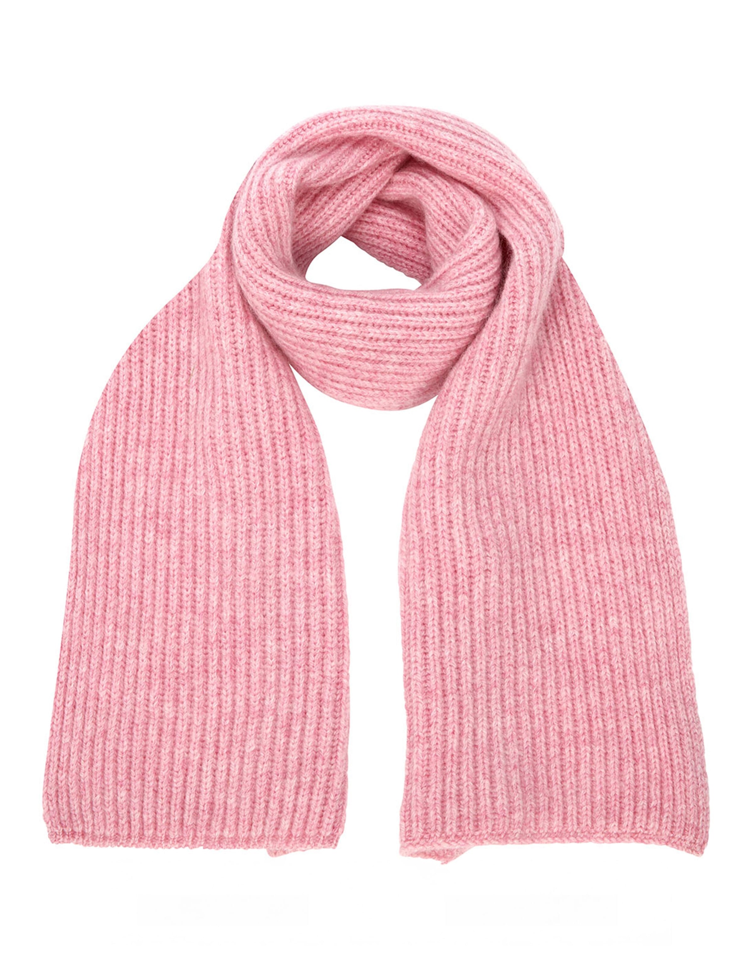 Cashmere Ribbed Scarf