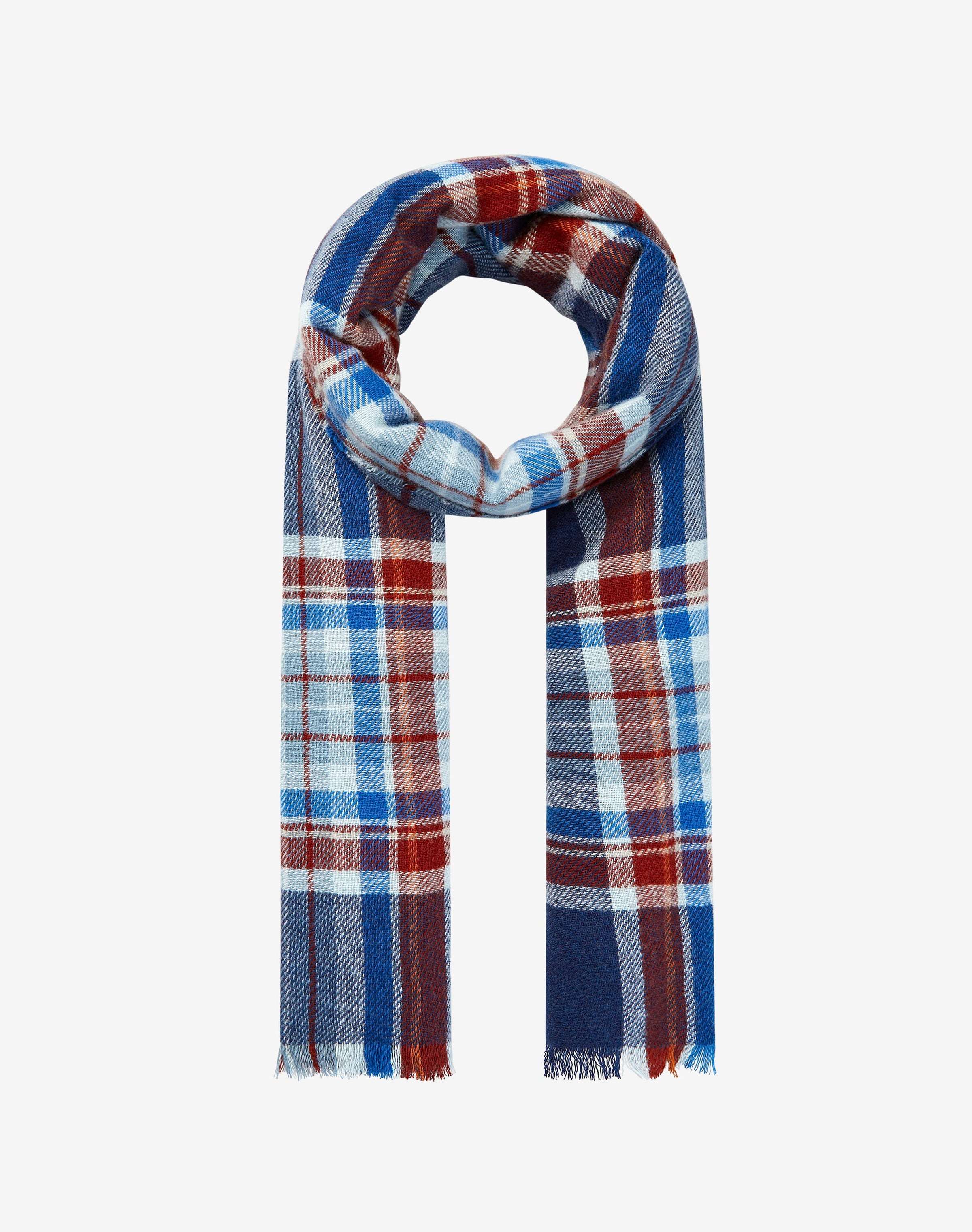Cashmere Plaid Stole