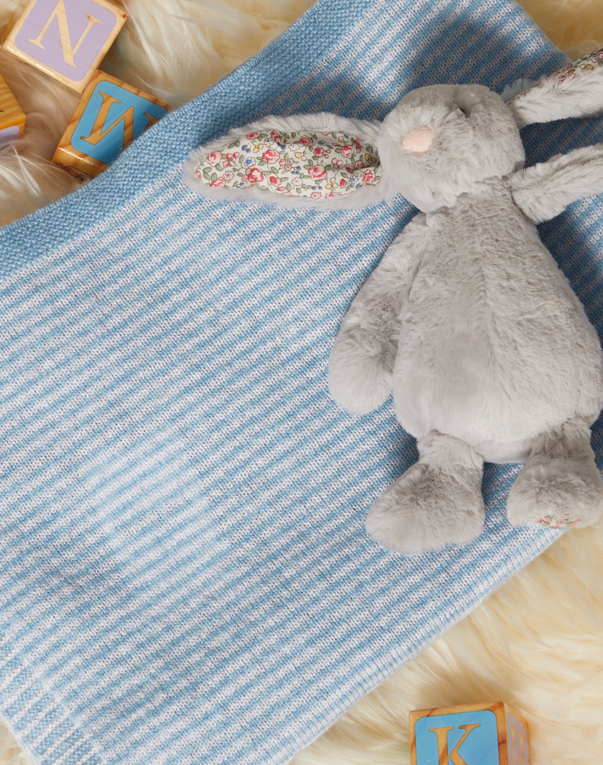 Cashmere Knitted Baby Blanket
